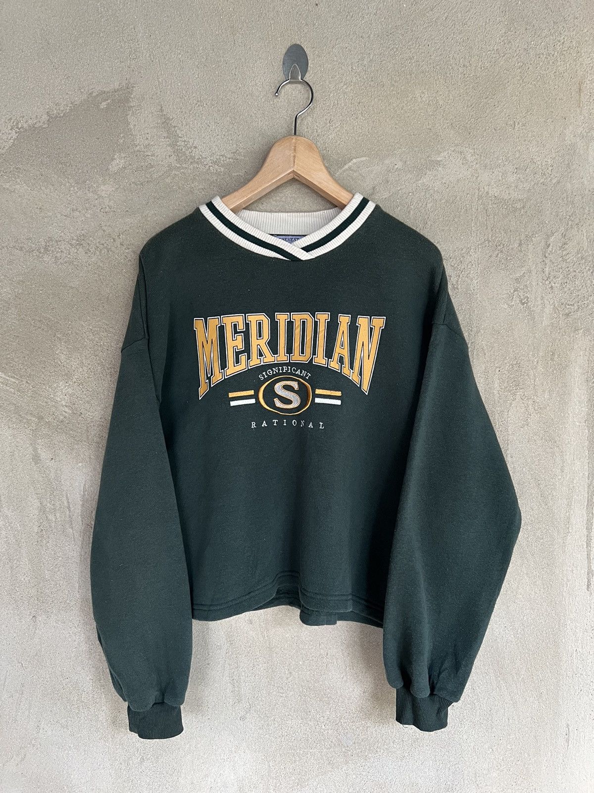 Japanese Brand Japanese Brand Vehement Cropped Sweatshirt Size M / US 6-8 / IT 42-44 - 2 Thumbnail