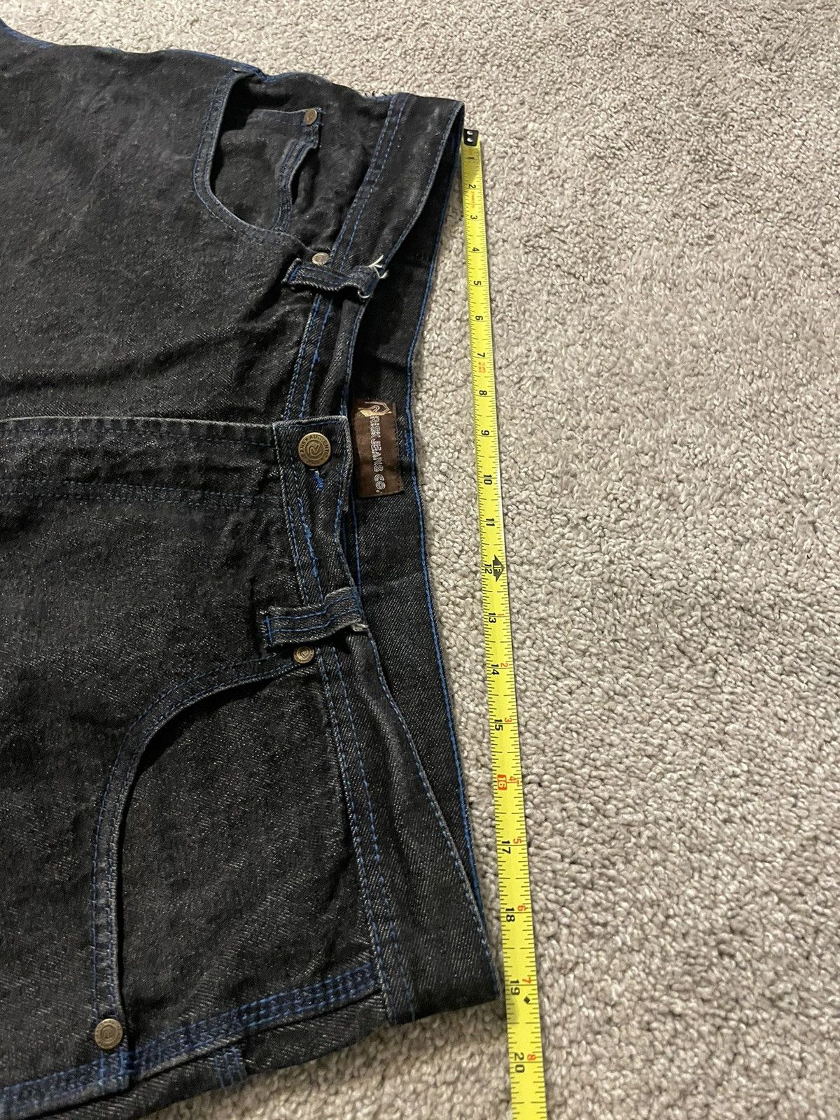 Vintage Vintage Y2K Risk Jeans Co Mens 40/32 Baggy Skater Style Size US 40 / EU 56 - 7 Thumbnail