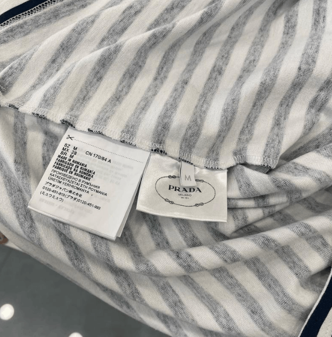 Prada Prada Long Sleeve T-shirt Size M / US 6-8 / IT 42-44 - 4 Thumbnail