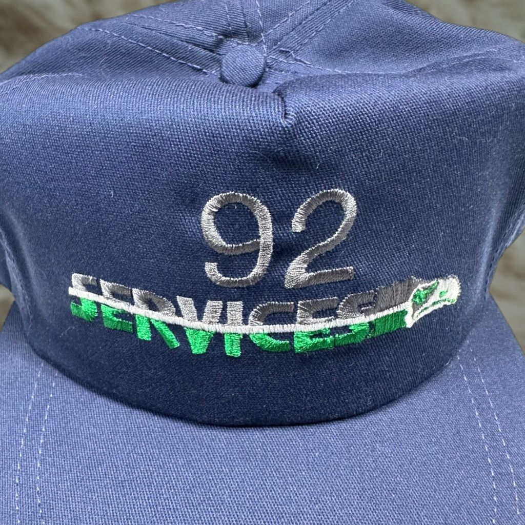 Bally Vtg USAF 92 Services Ball Cap One Size Blue Snapback Baseball Hat Mens Baseball Cap Blue Snapback USAF 92 Services Ball Cap One Size Blue Size ONE SIZE - 1 Thumbnail