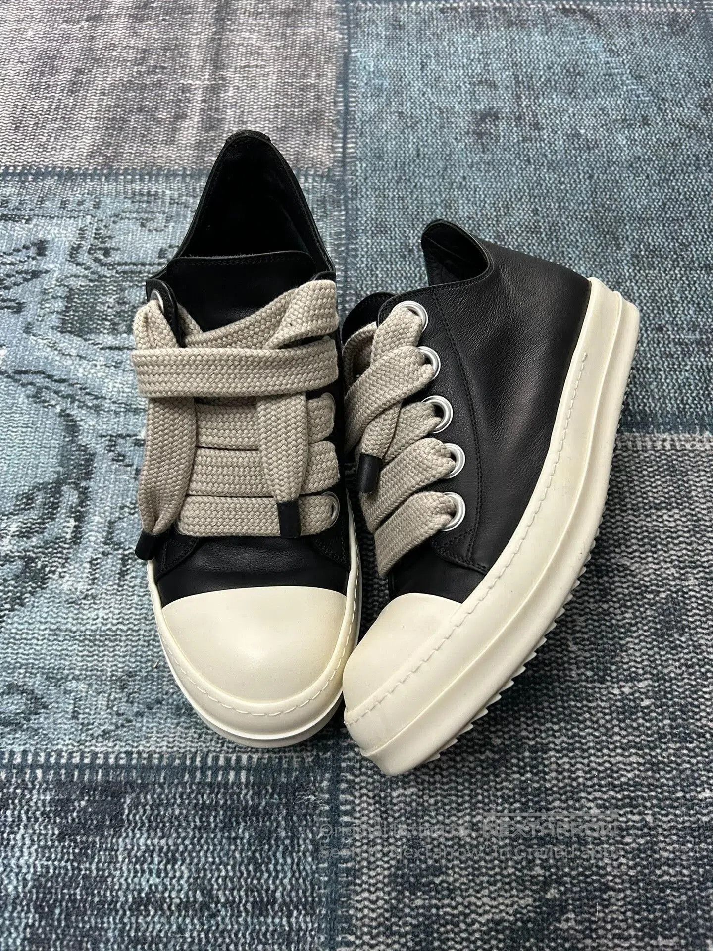 Rick Owens Rick Owens Low Top Sneakers Size 42. Size US 9 / EU 42 - 1 Thumbnail