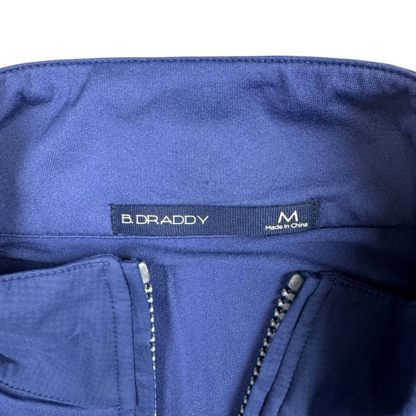 Vintage B Draddy Men's Performance 1/4 Zip L/S Jacket Blue Medium Size US M / EU 48-50 / 2 - 3 Thumbnail