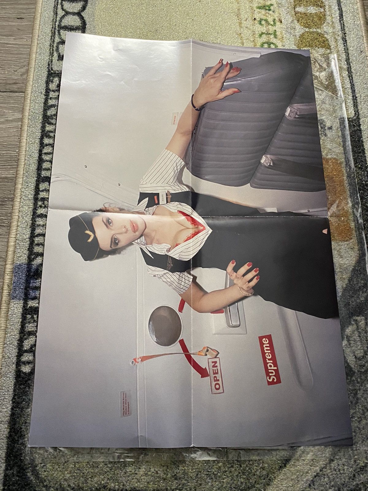 Supreme Supreme Julia Fox Poster (Double Sided) Size ONE SIZE - 4 Thumbnail