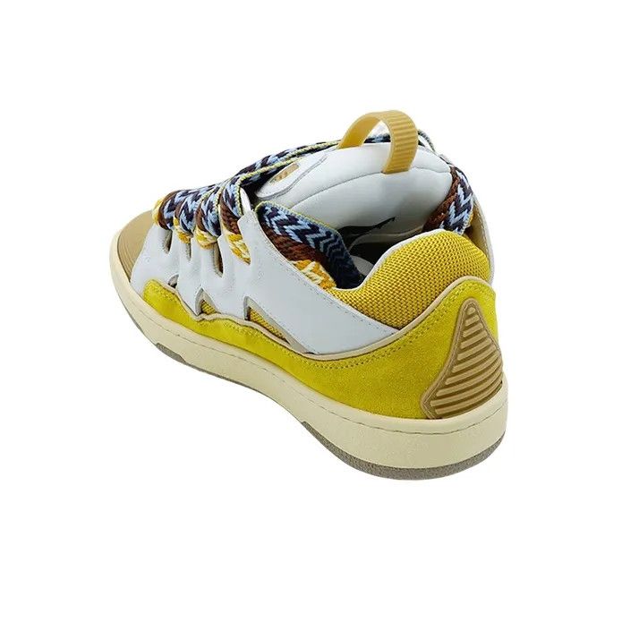 Lanvin o1w1db11124 Curb Skateboard Low Top Sneakers in Multicolor Size US 10 / IT 40 - 4 Thumbnail