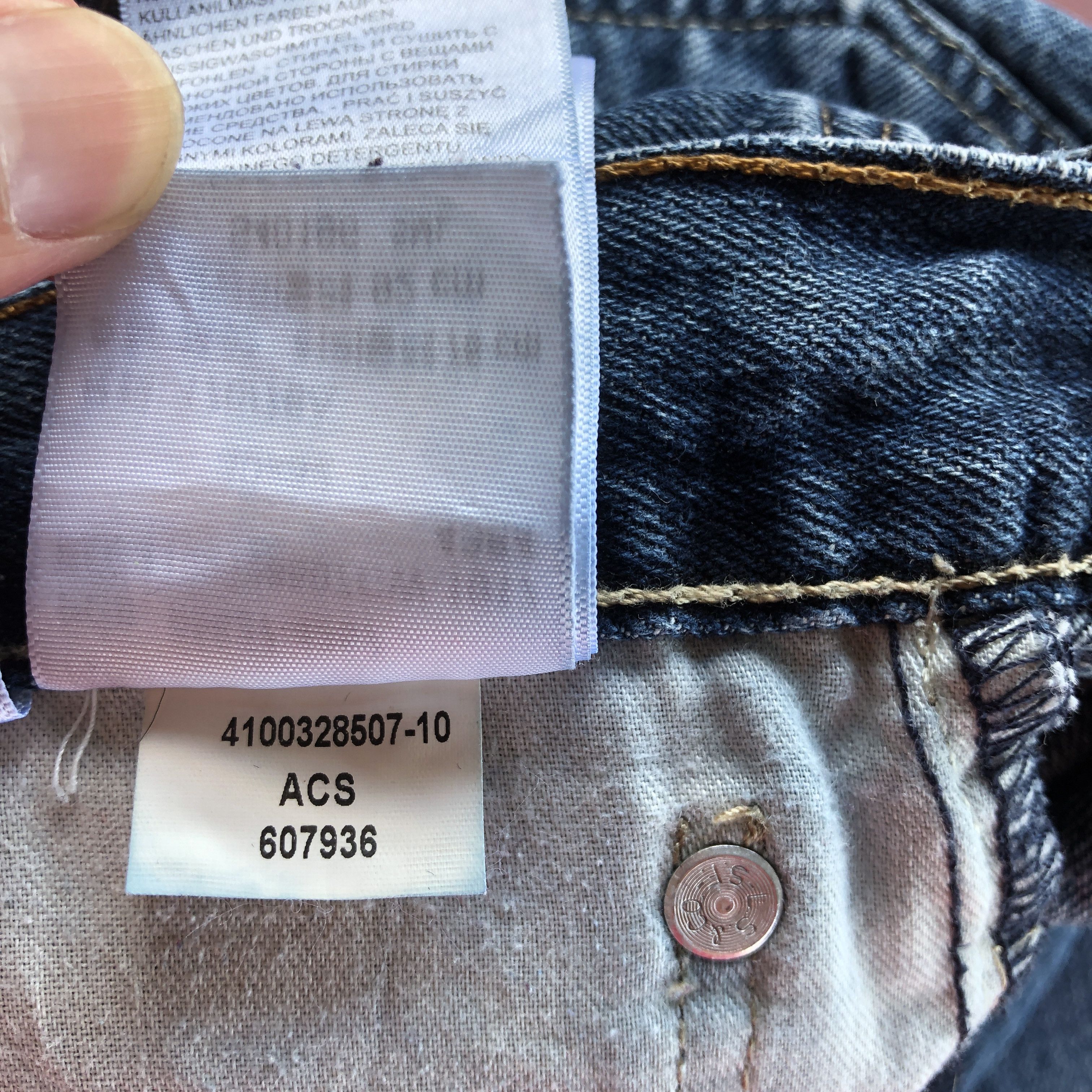 Levi's Vintage Levis Flare Jeans Levi's 517 Boot Cut Denim Wide Leg Size 28" / US 6 / IT 42 - 9 Thumbnail