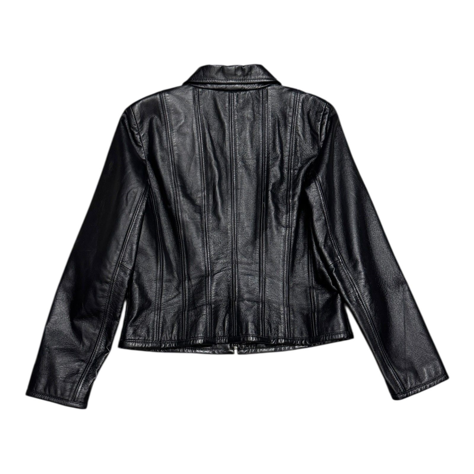 Pelle Moda MODA Genuine Leather Vintage Y2K Leather Jacket Medium Size M / US 6-8 / IT 42-44 - 3 Thumbnail