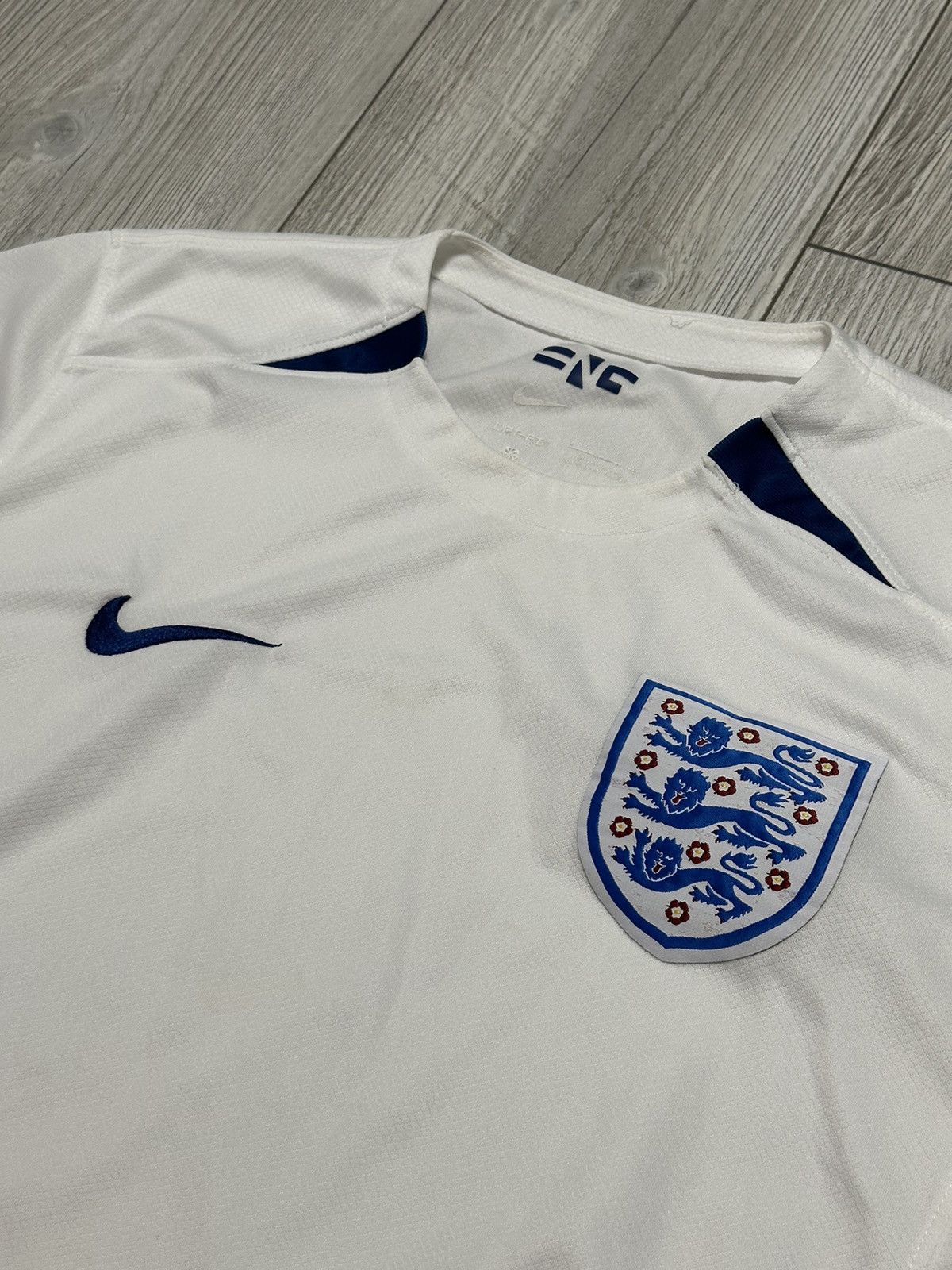 Nike Nike England Jersey Football Size US L / EU 52-54 / 3 - 3 Thumbnail
