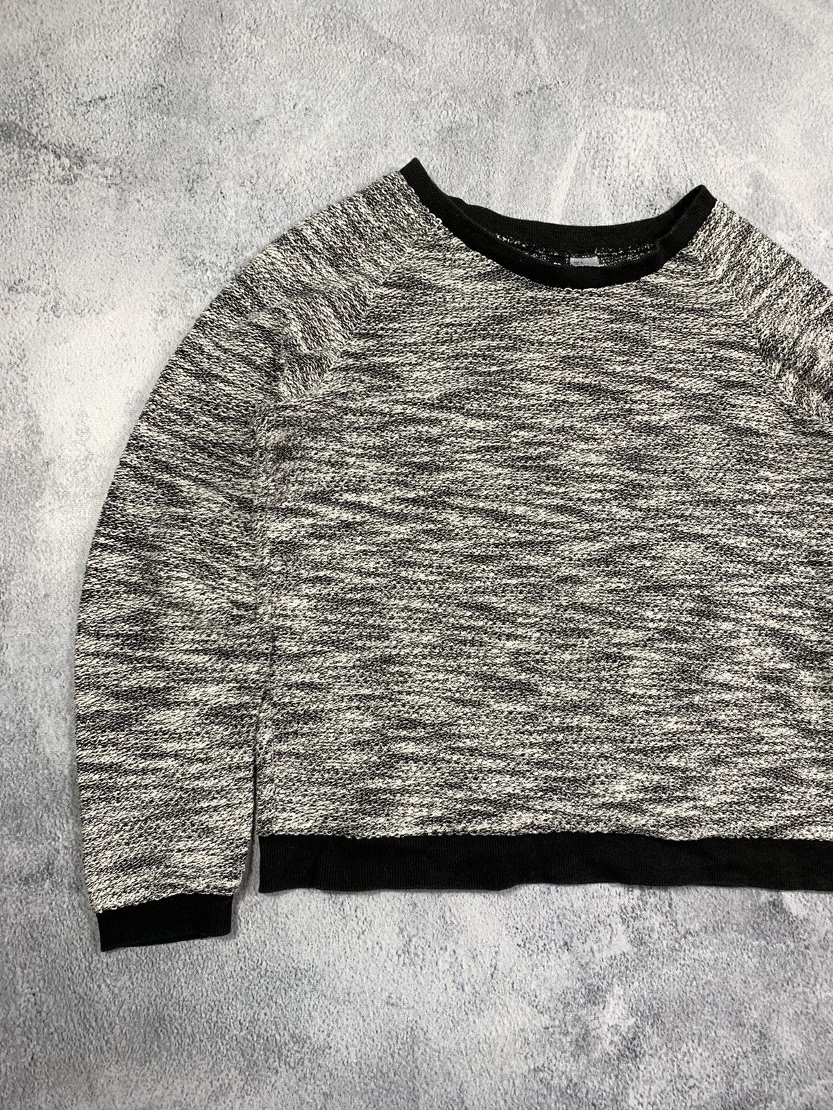 Japanese Brand × Vintage Vintage Y2K style Japanese glitch sweater streetwear S Size S / US 4 / IT 40 - 2 Thumbnail