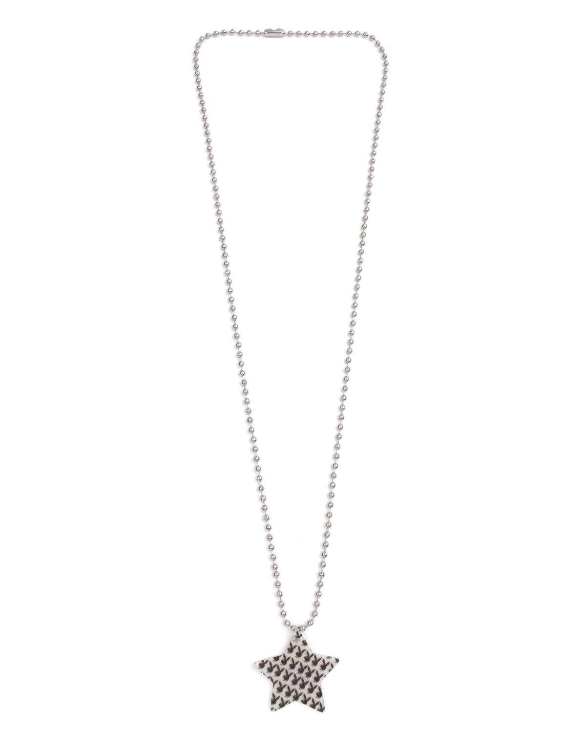 Playboy 2000S PLAYBOY MONOGRAM STAR PENDANT NECKLACE Size ONE SIZE - 2 Thumbnail