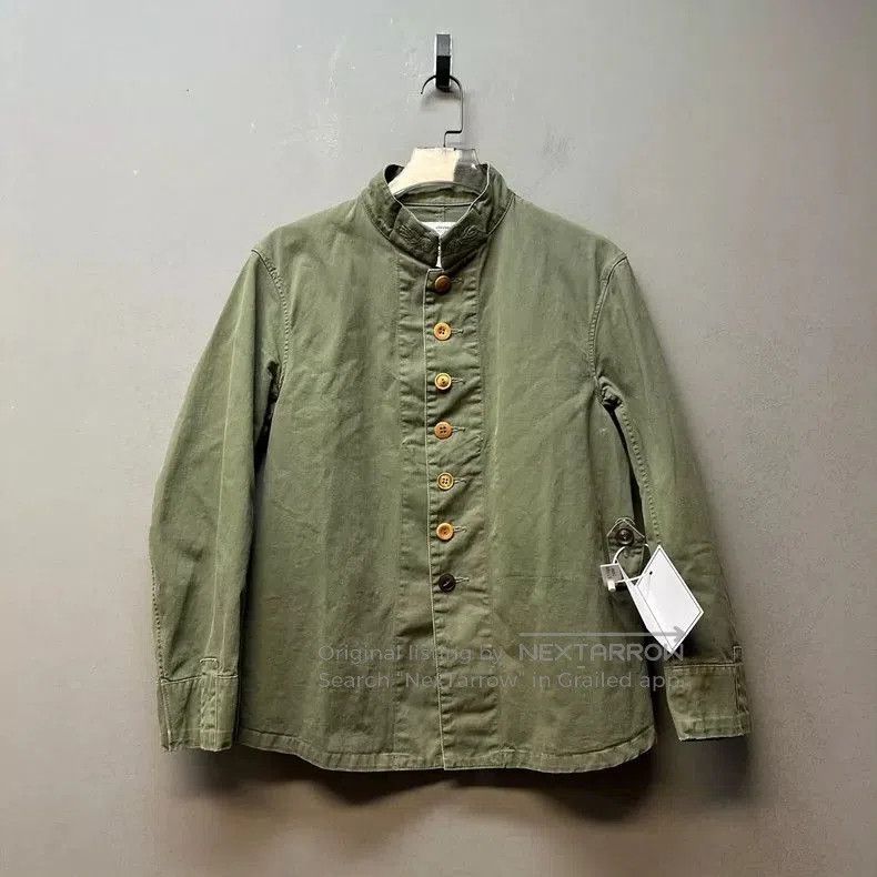 Visvim Visvim Green Fishtail Shirt Jacket Size One. Size US S / EU 44-46 / 1 - 1 Thumbnail