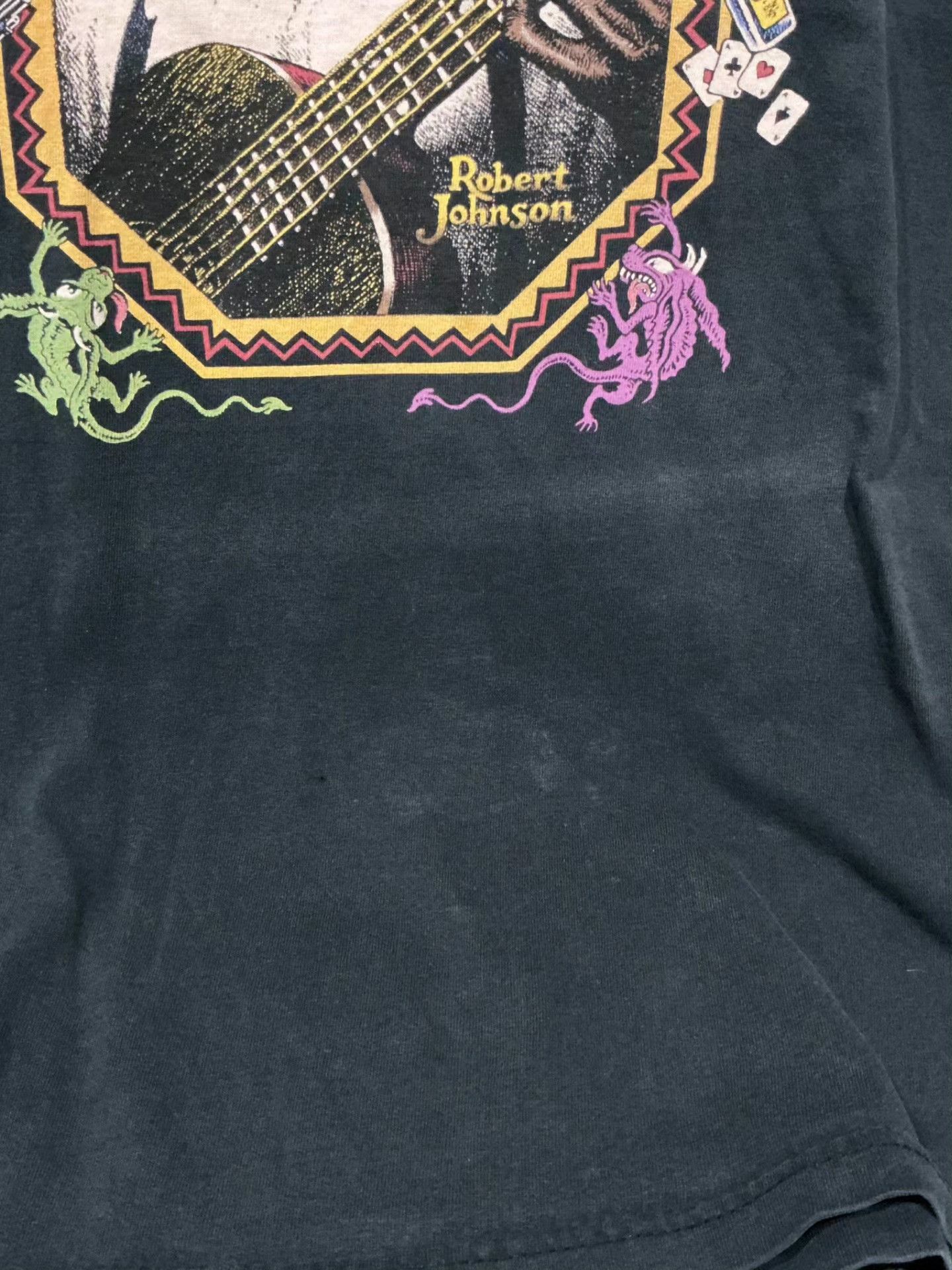 Anvil Original vintage ROBERT JOHNSON t shirt Size US XXL / EU 58 / 5 - 5 Thumbnail