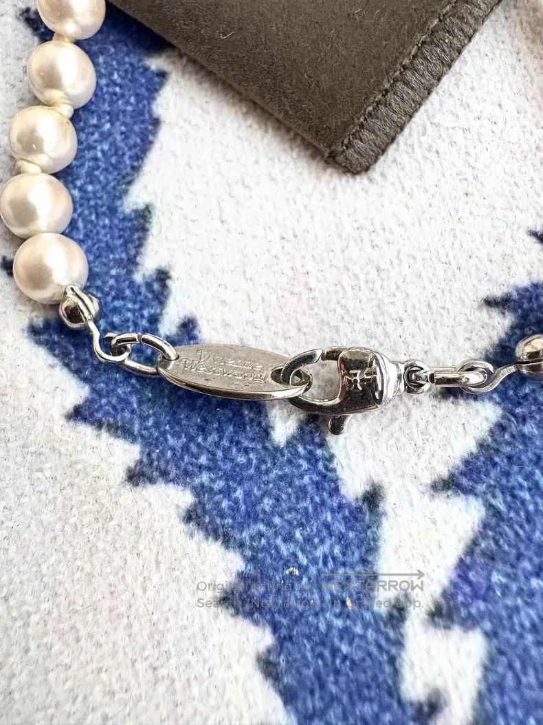 Vivienne Westwood Vivienne Westwood Vintage Old Style Pearl Saturn Bracelet Size ONE SIZE - 6 Thumbnail
