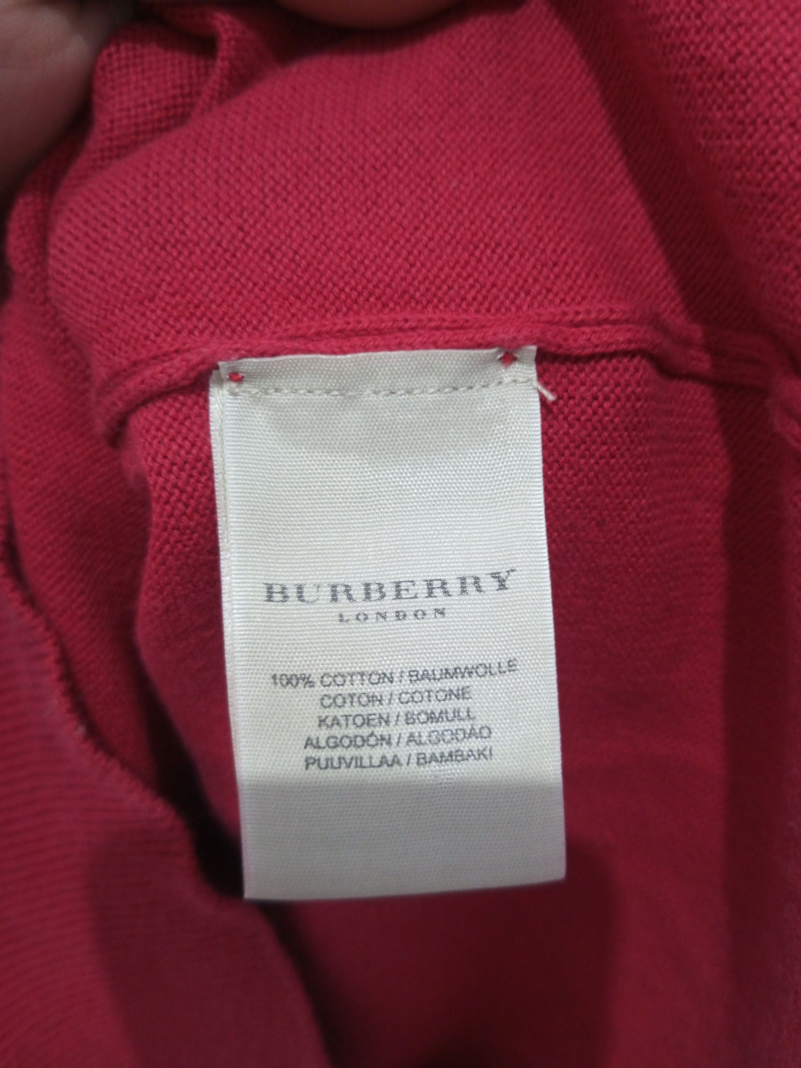 Burberry Prorsum Vintage Burberry Knitwear mix suede sun fadded polos Size US S / EU 44-46 / 1 - 10 Thumbnail