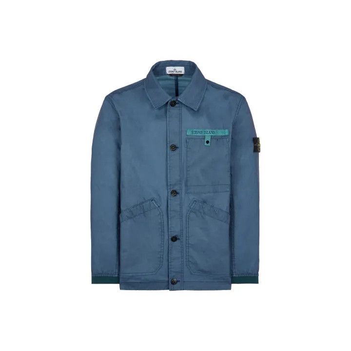 Stone Island Stone Island SS22 Blue Long Sleeve Jacket Size US XL / EU 56 / 4 - 1 Thumbnail