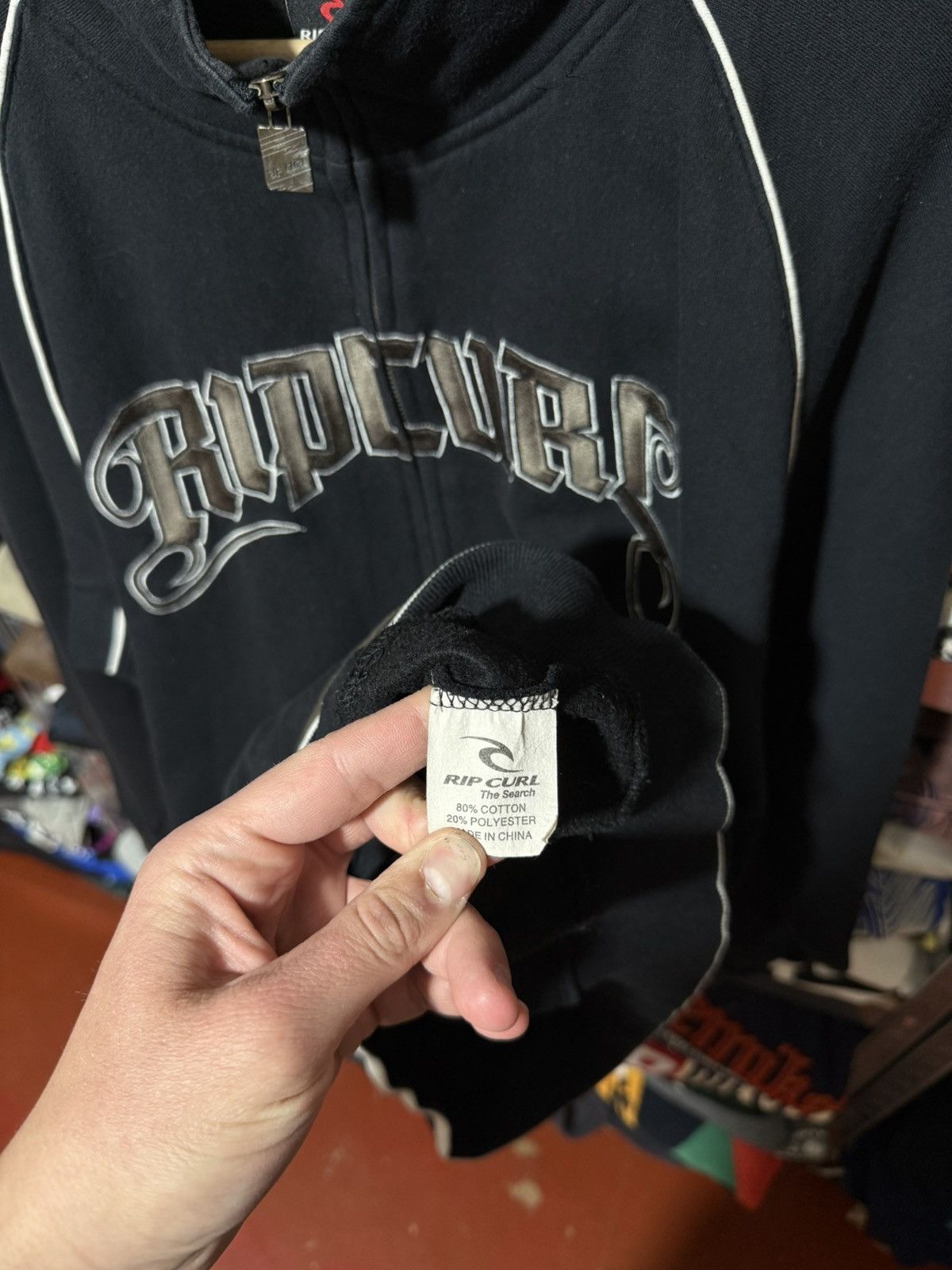 Rip Curl Vintage Rip Curl Surding Full Zip Sweater Jacket Y2K Hype Size US L / EU 52-54 / 3 - 5 Thumbnail