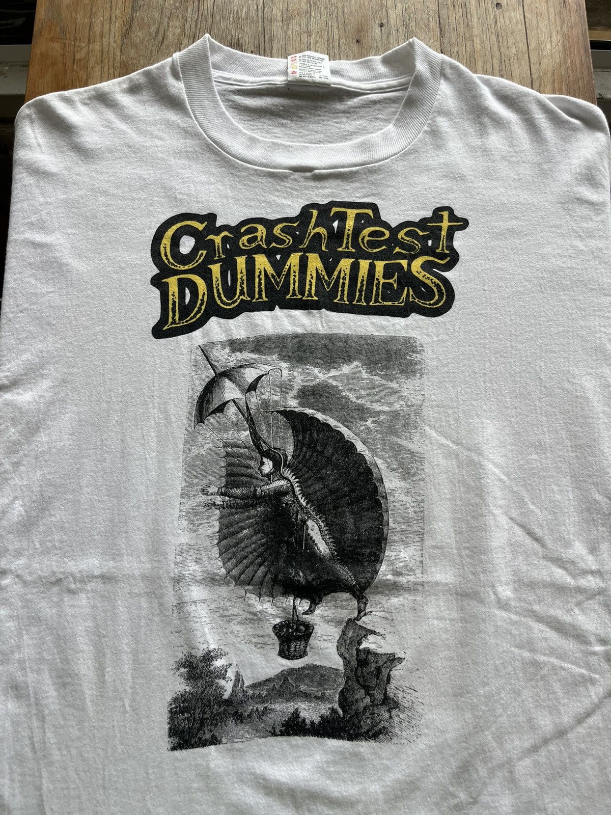 Band Tees × Vintage Vintage CrashTest DUMMIES 1991’s The Ghosts That Haunt Me Size US XL / EU 56 / 4 - 4 Thumbnail