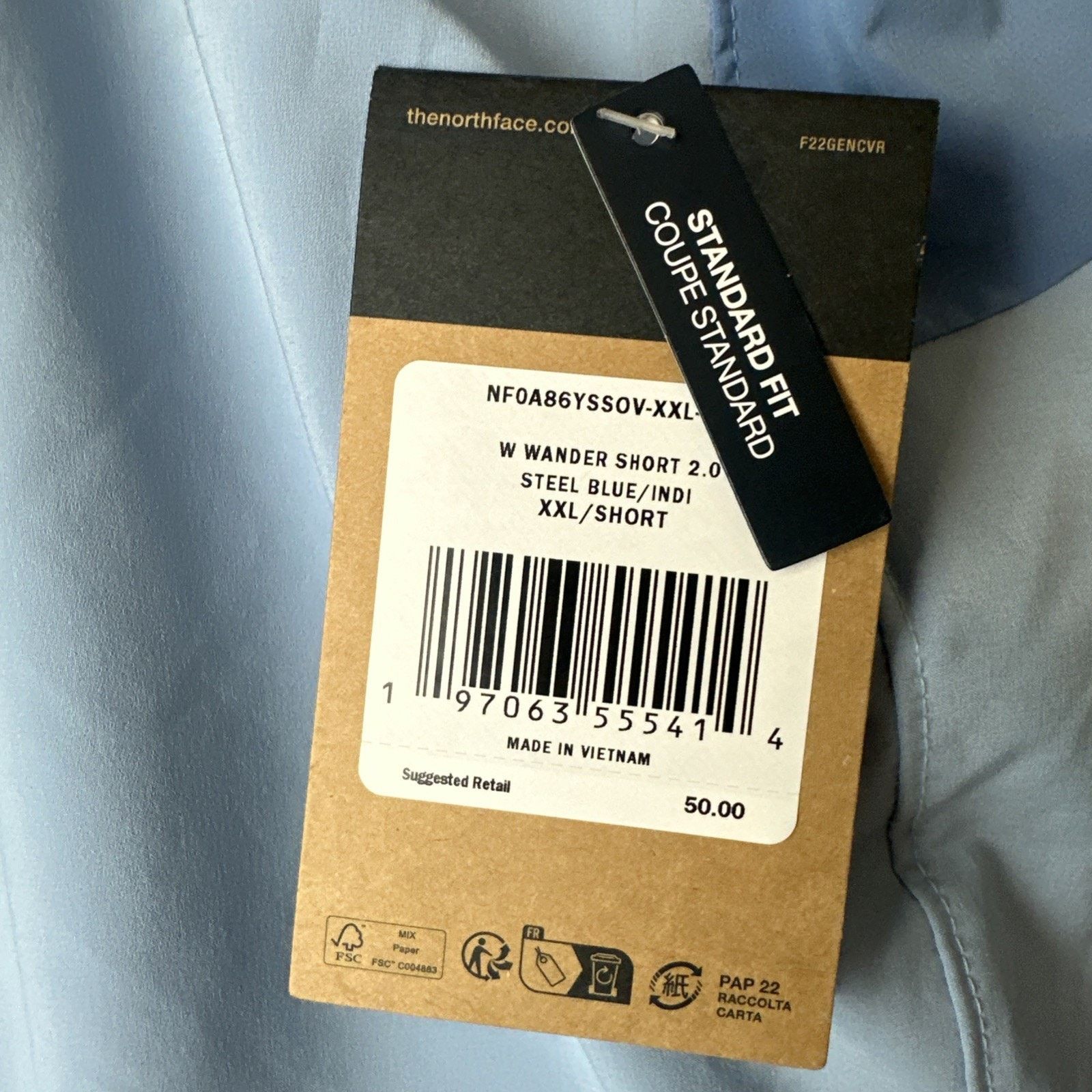 The North Face The North Face Women’s Wander Shorts Steel Blue NWT Size XL Size 27" / US 4 / IT 40 - 8 Thumbnail