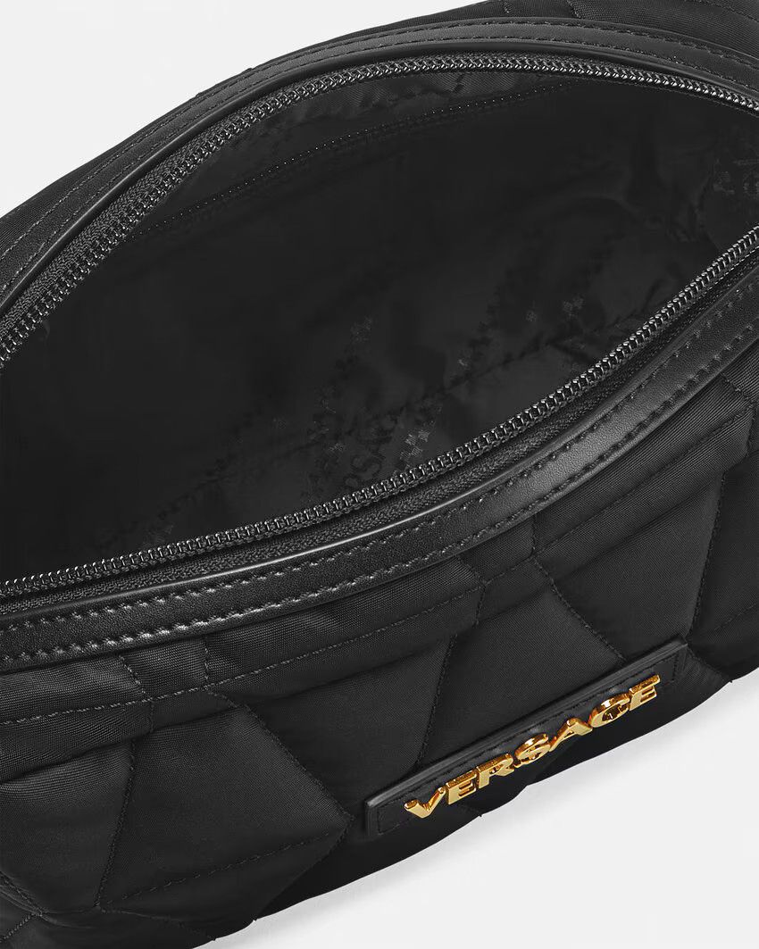 Versace o1s22i1n0125 Size: OS / Quilted Nylon Camera Bag in Black Size ONE SIZE - 3 Thumbnail
