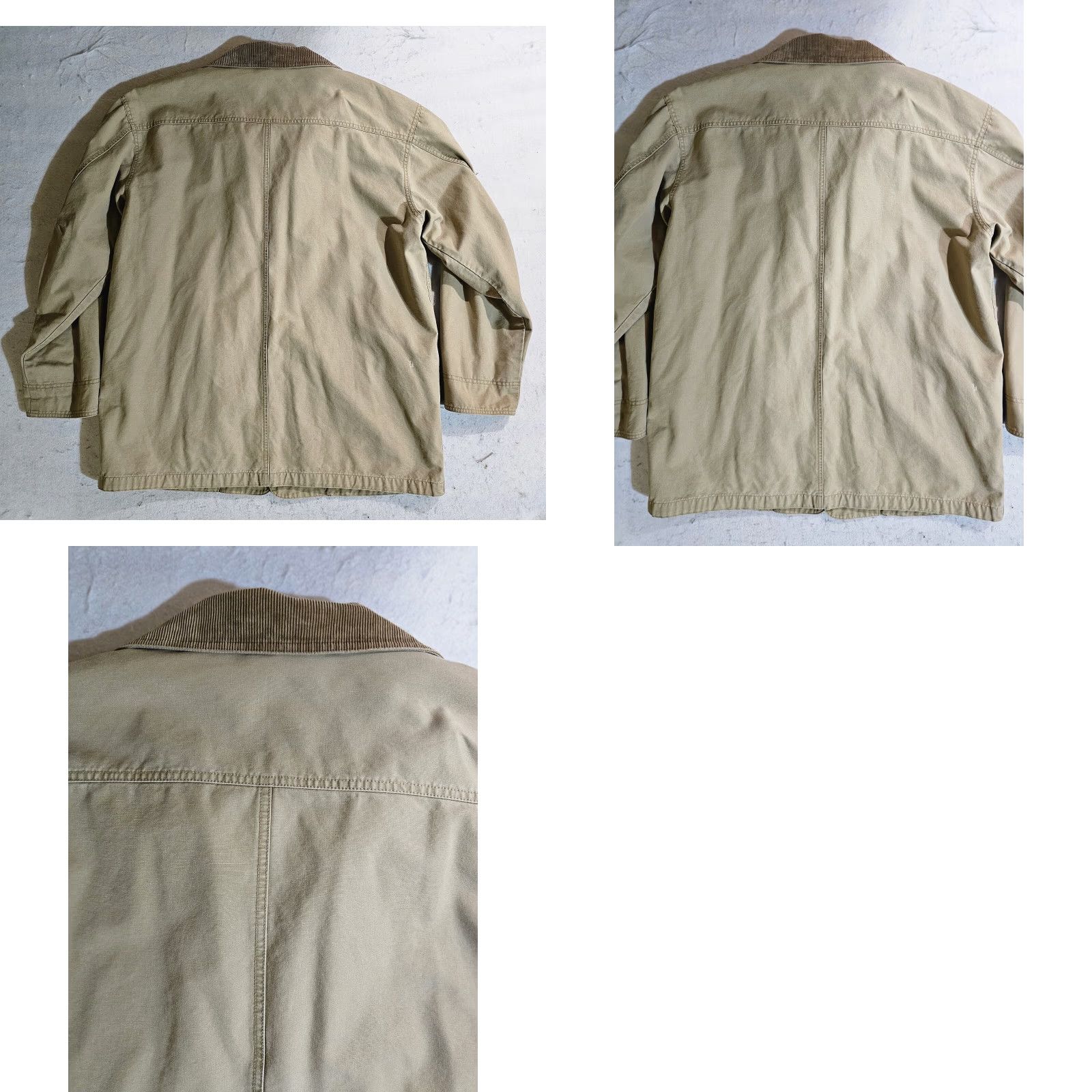 Vintage VINTAGE L.L Bean Chore Jacket Canvas Khaki Mens XL Long Sleeve Button Up Winter Fall Spring 90s Outdoor Hunting Hiking Walking Regular Fit Size US XL / EU 56 / 4 - 8 Thumbnail