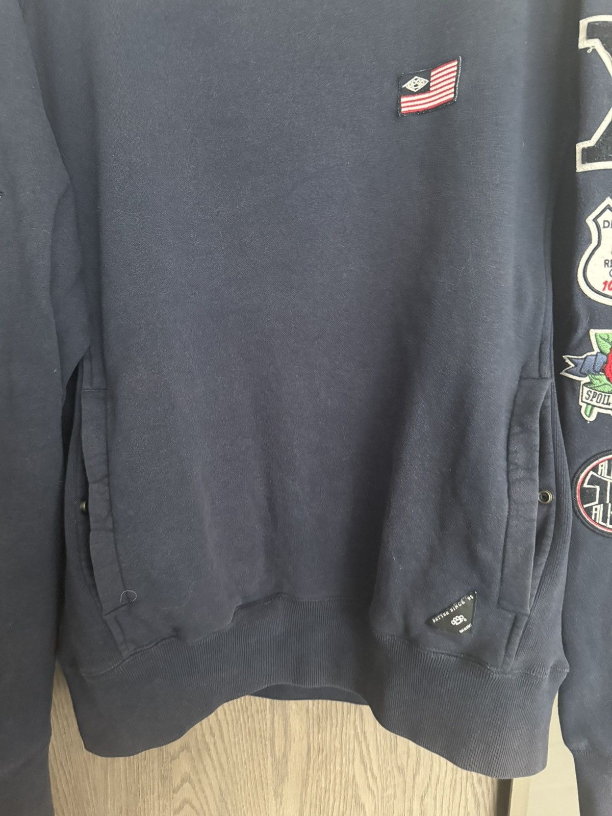 10 Deep 10 Deep Patches Crewneck Sweatshirt Size US XL / EU 56 / 4 - 5 Thumbnail