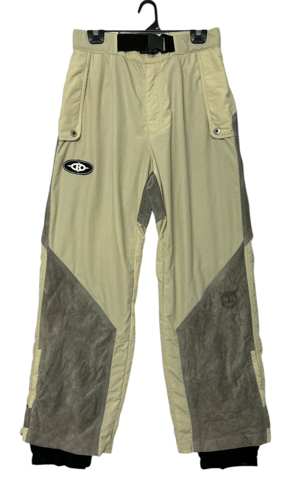 Japanese Brand 🔥 KILLER LOOP Cosmic Rock Snowboard Pant Half Leather Size US 31 - 1 Thumbnail