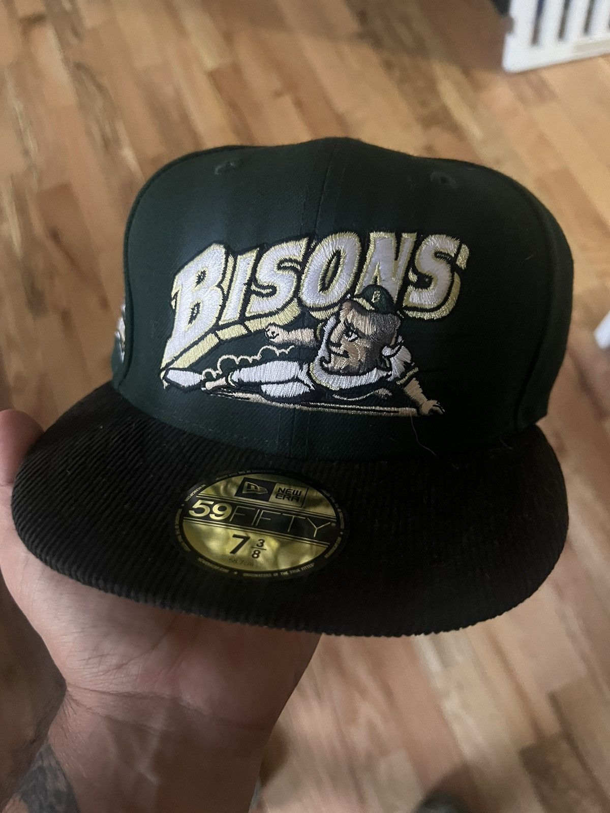 New Era Buffalo Bisons MILB Fitted 7 3/8 Size ONE SIZE - 1 Thumbnail