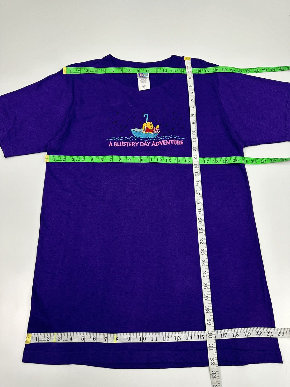 Disney Disney Pooh Embroidery Adventure TShirt A645 Size US L / EU 52-54 / 3 - 5 Thumbnail