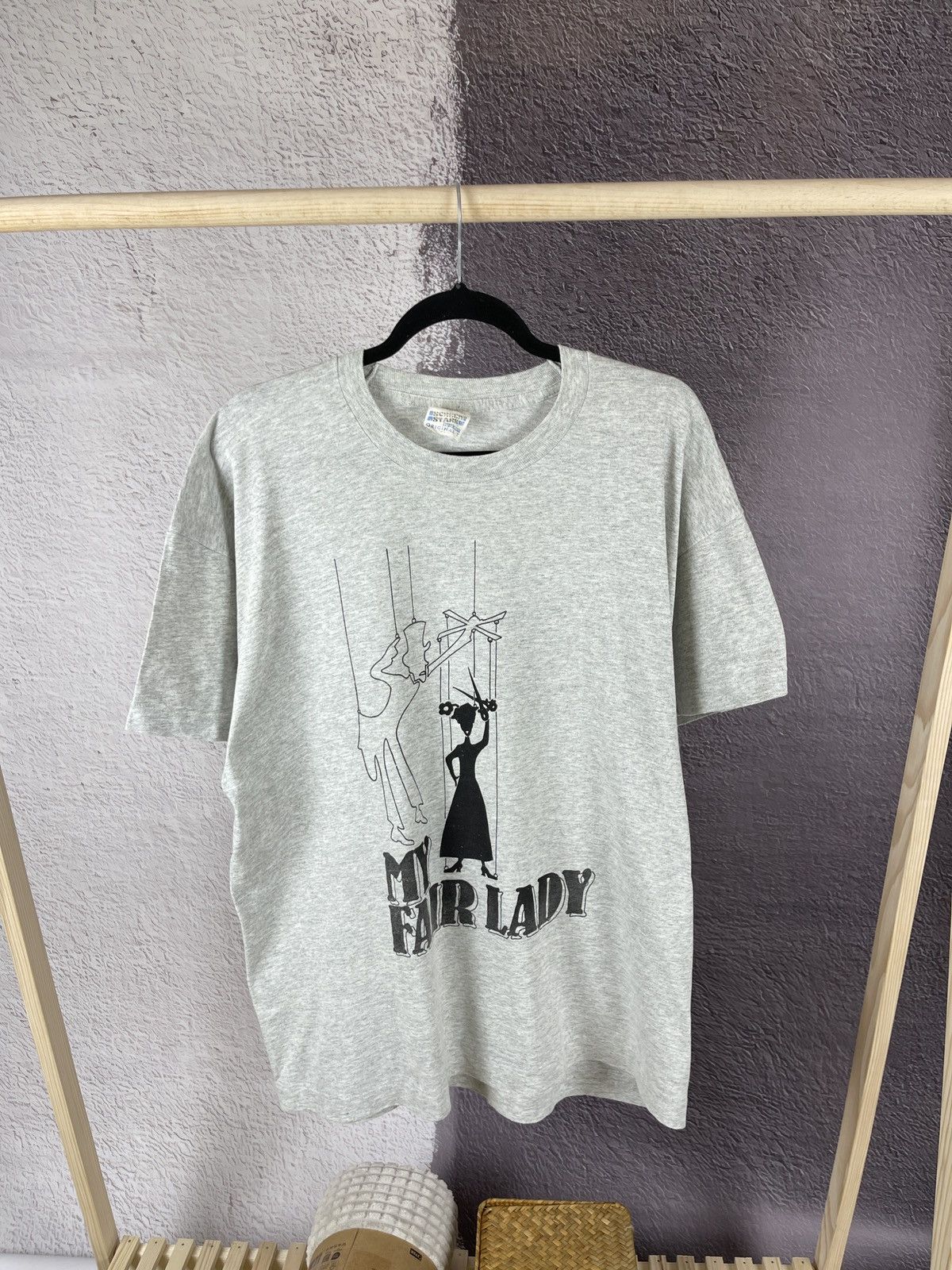 Vintage Screen Stars Vintage 90s My Fair Lady movie Merch T-shirt Size US XL / EU 56 / 4 - 1 Thumbnail