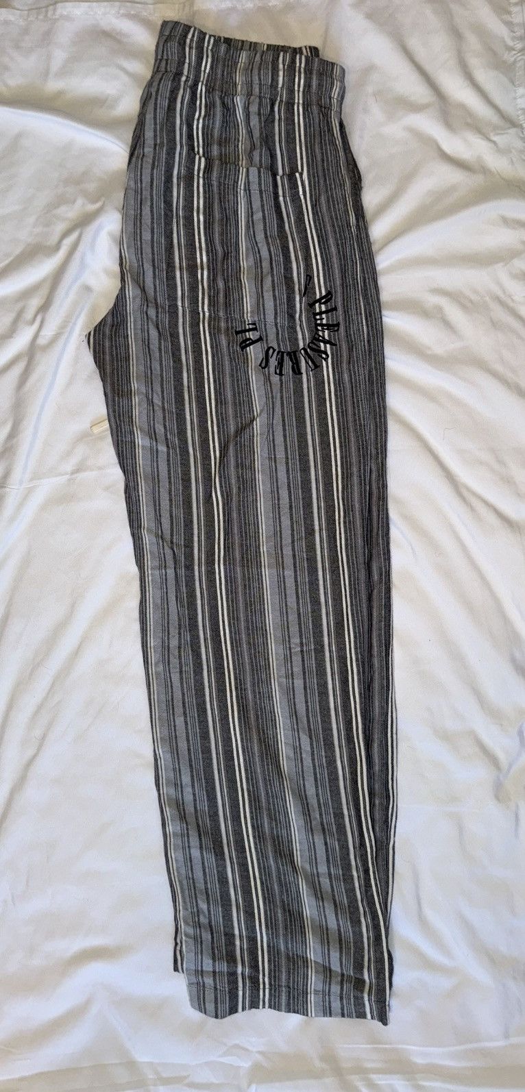 Pleasures Pleasures – Control Striped Easy Pant (Striped Relaxed Pant) Size US 32 / EU 48 - 2 Thumbnail