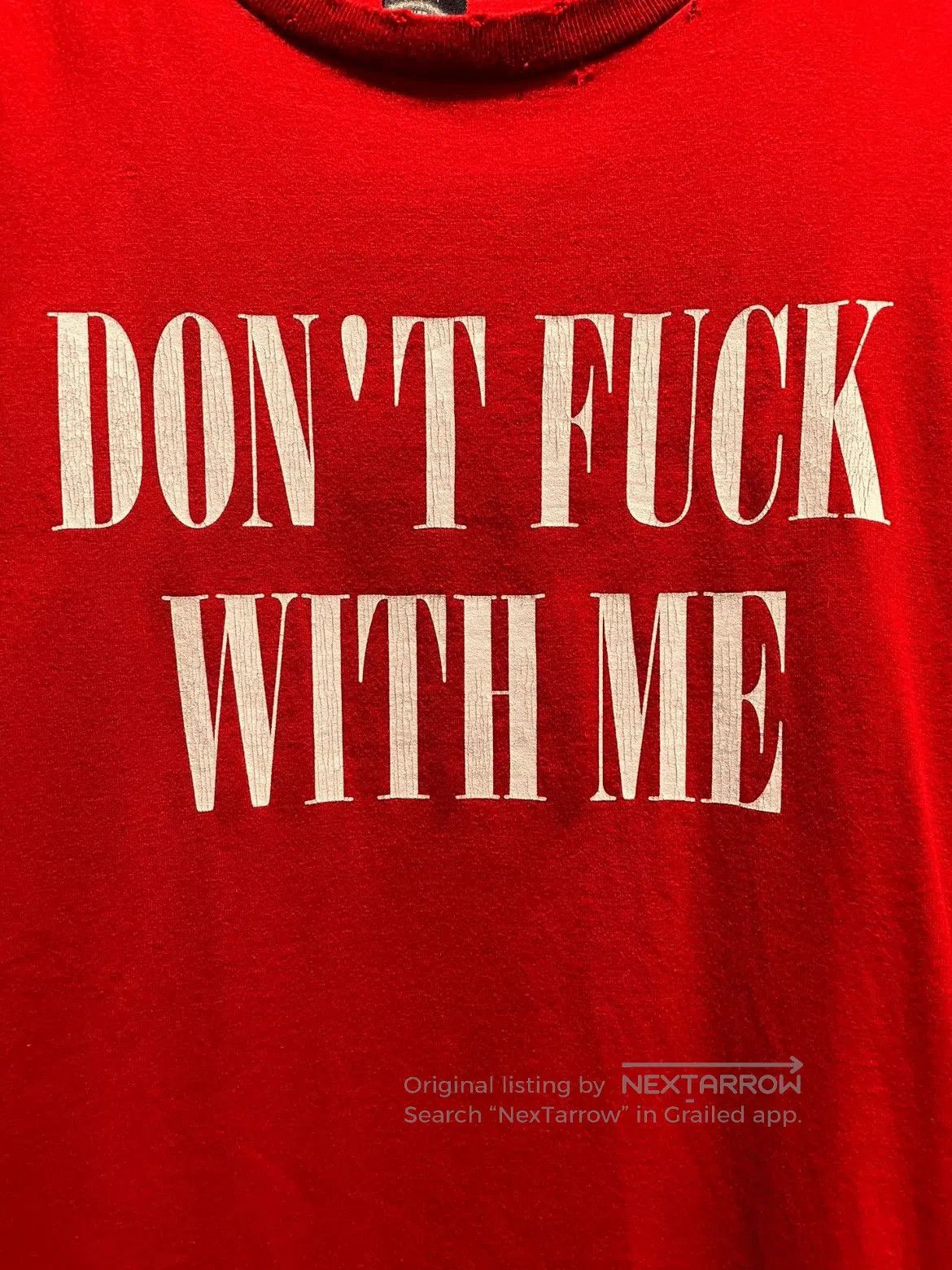 Number (N)ine Sz 3 Number Nine 06SS Dont fuck with me Tee. Size US L / EU 52-54 / 3 - 2 Thumbnail