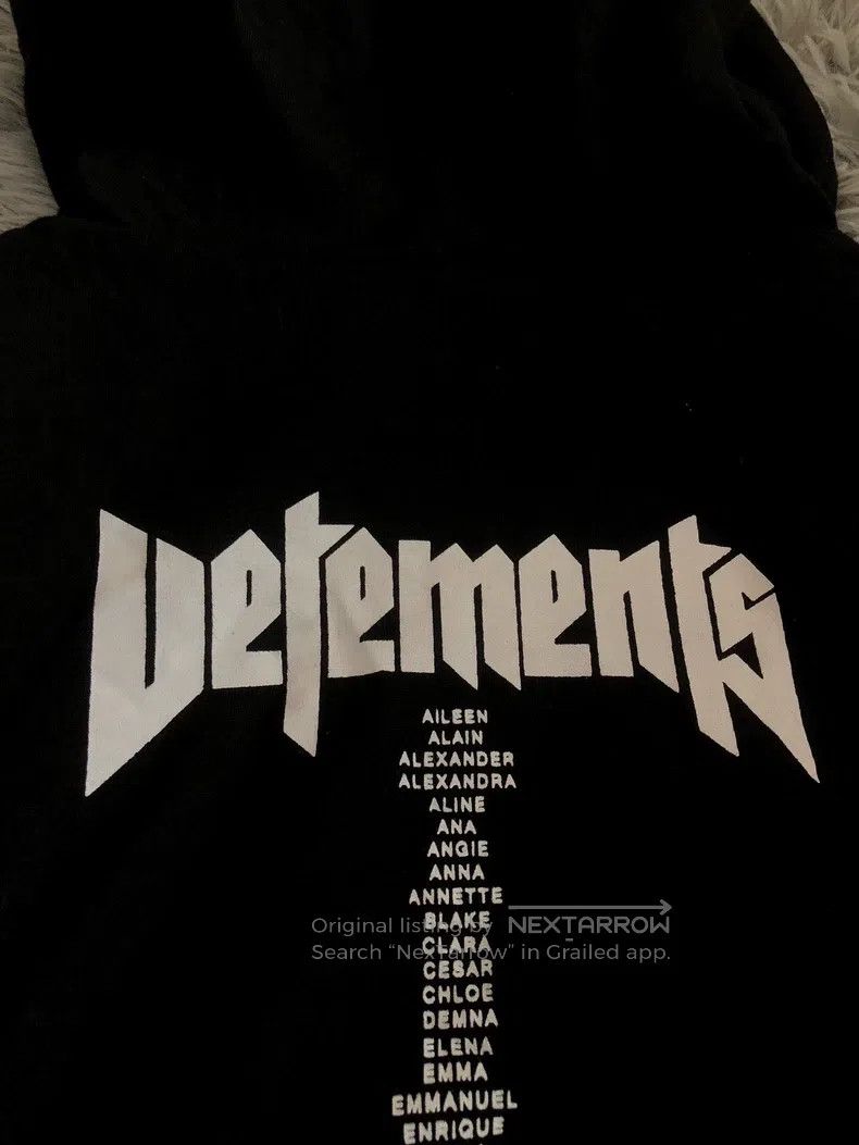 Vetements Vetements Letter logo hoodie Size US S / EU 44-46 / 1 - 6 Thumbnail