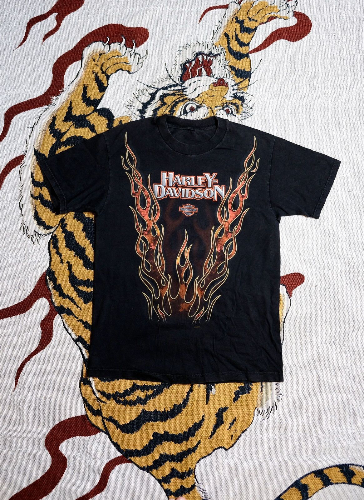 Harley Davidson × Vintage 1999 vintage Harley Davidson t-shirt Size US M / EU 48-50 / 2 - 1 Thumbnail