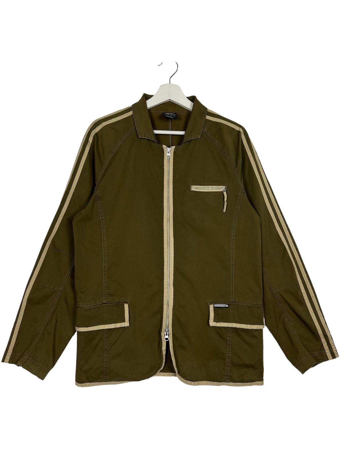 Adidas 🔥 VINTAGE ADIDAS WORKERS JACKET Size US L / EU 52-54 / 3 - 1 Thumbnail