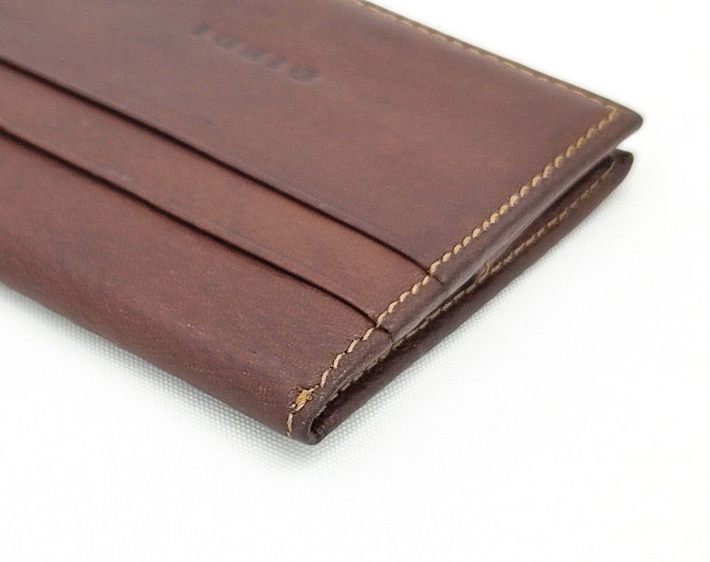 Leather GIUDI brown leather card holder with coin case Size ONE SIZE - 9 Thumbnail