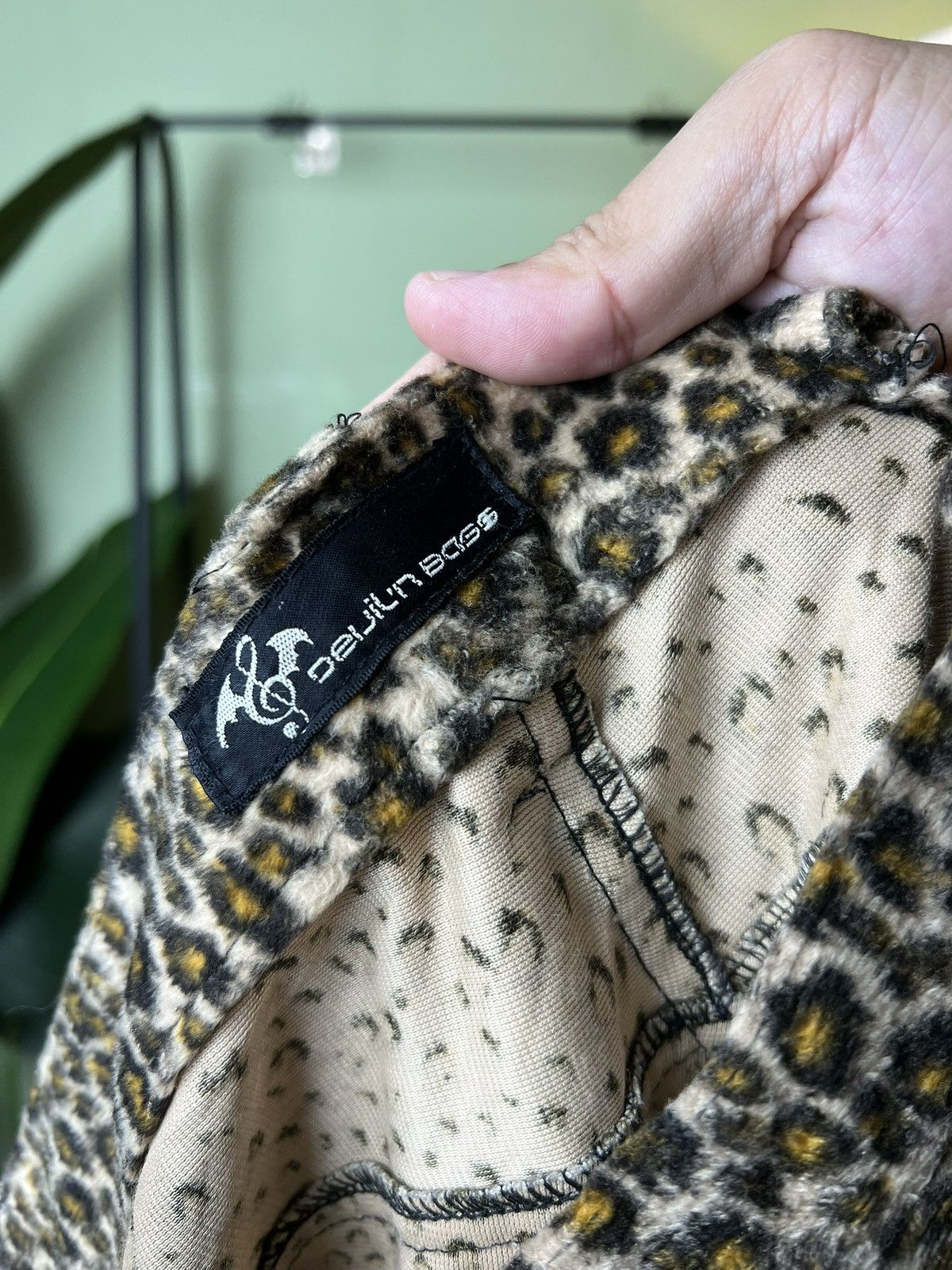 If Six Was Nine Bondage Leopard Chaos Pants Size US 31 - 3 Thumbnail