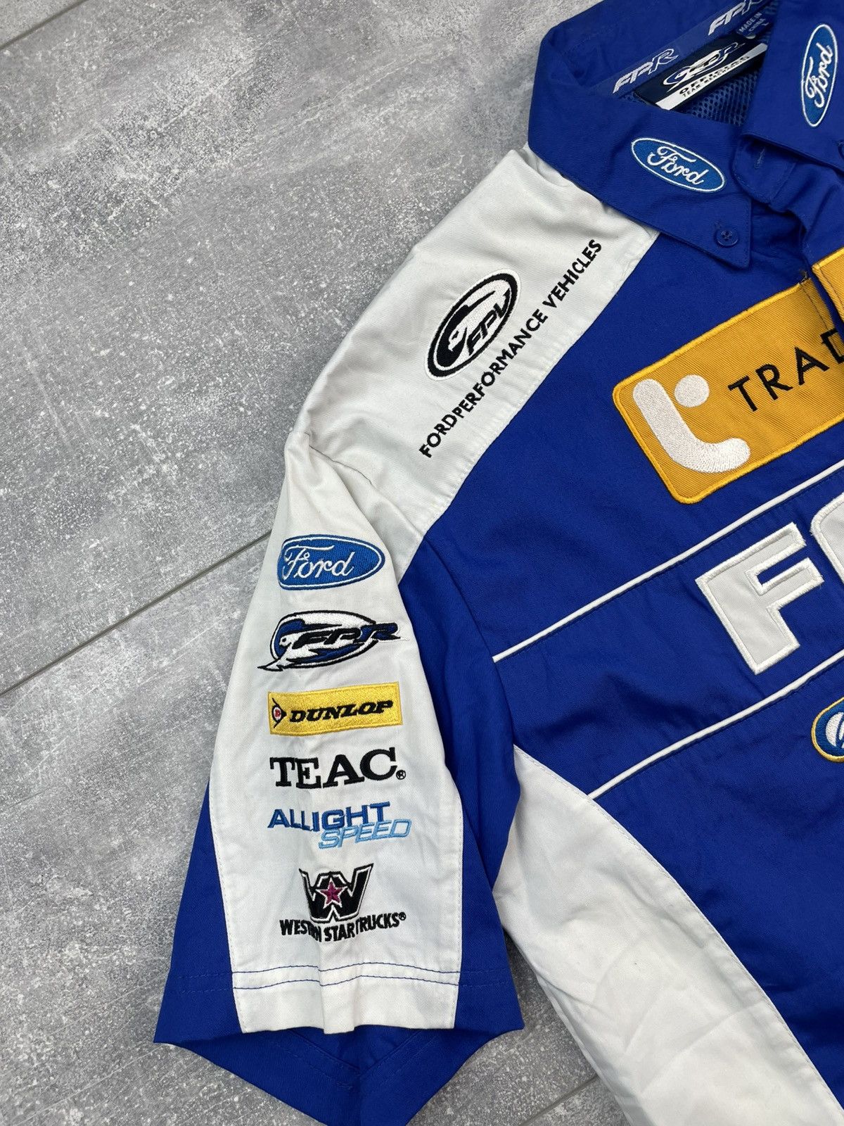 Ford Vintage Official Ford F1 Racing Mild Seven Shirt Size US L / EU 52-54 / 3 - 6 Thumbnail