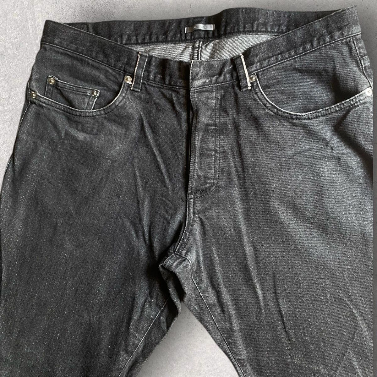 Dior Homme AW19 Black Selvage Denim