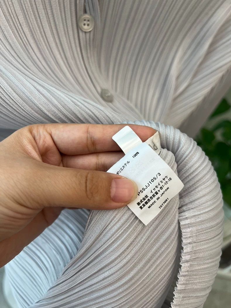 Issey Miyake Issey Miyake A light grey cardigan Size L / US 10 / IT 46 - 7 Thumbnail