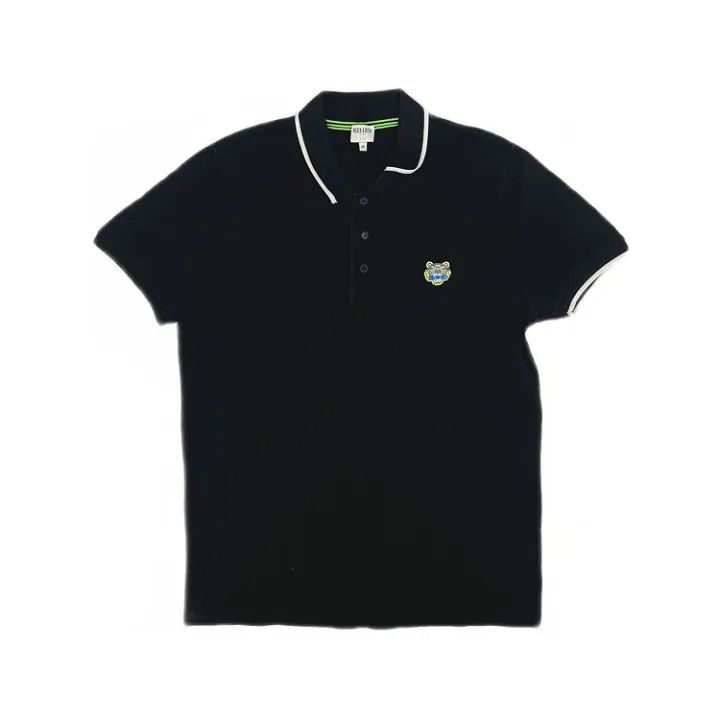 Kenzo Kenzo Casual Black Short Sleeve Polo Shirt 0079 Size US XS / EU 42 / 0 - 1 Thumbnail