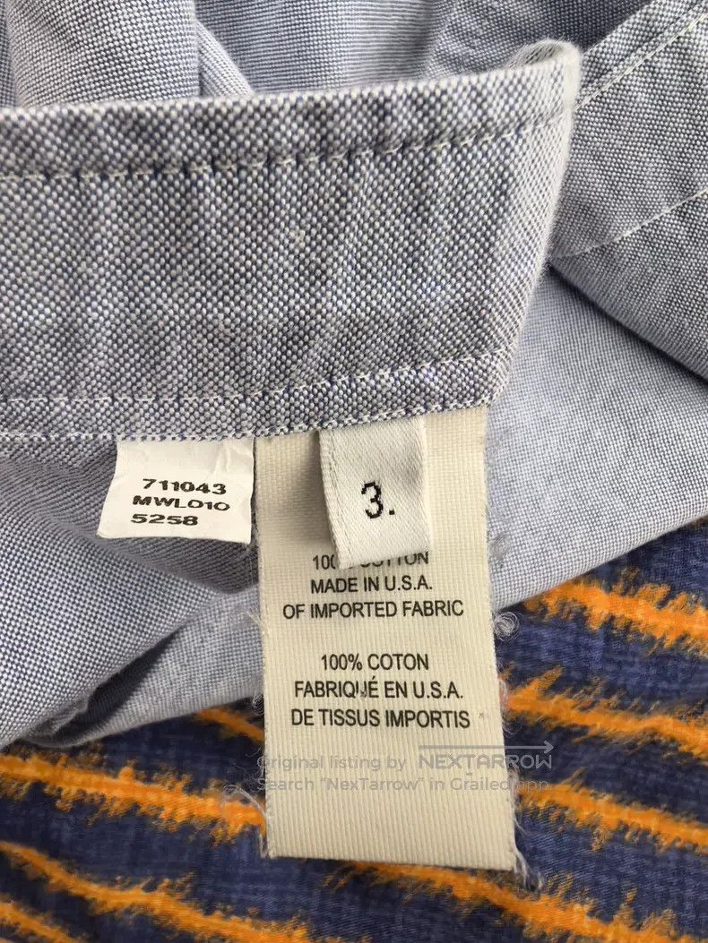 Thom Browne Thom Browne Striped shirt Size US L / EU 52-54 / 3 - 4 Thumbnail