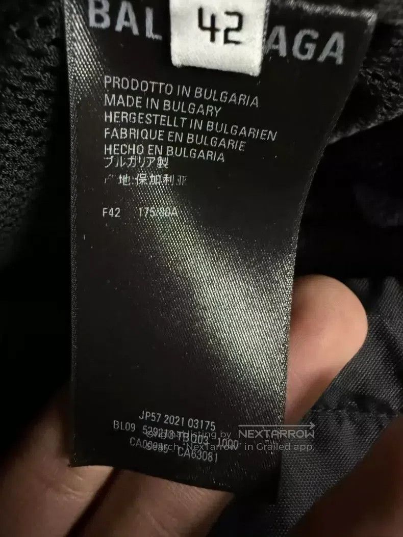 Balenciaga Balenciaga Logo Denim and Nylon Blended Jacket Size M / US 6-8 / IT 42-44 - 4 Thumbnail