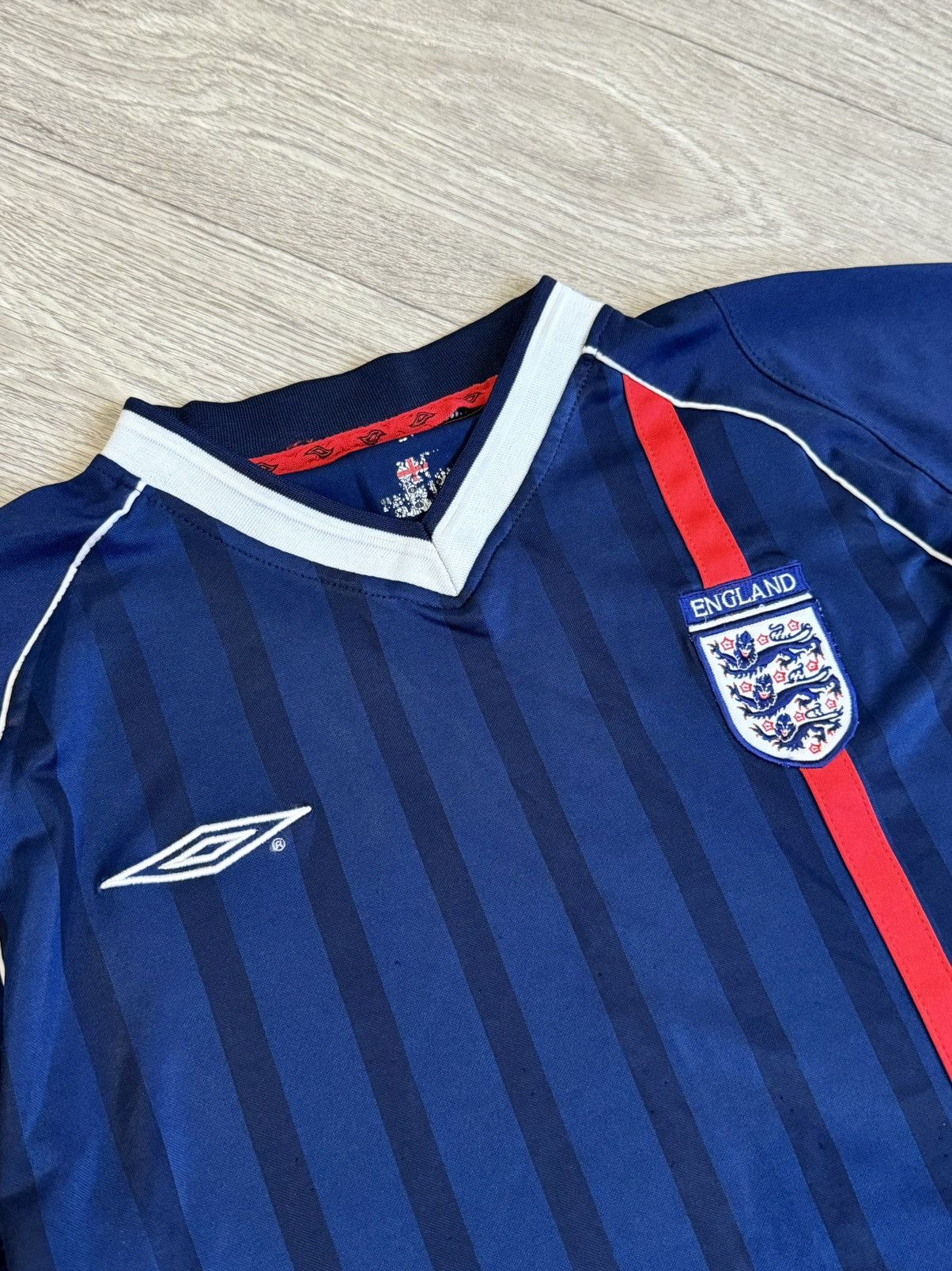 Umbro 🔷Vintage Umbro England 2001/03 Soccer jersey🔷 Size US XL / EU 56 / 4 - 2 Thumbnail