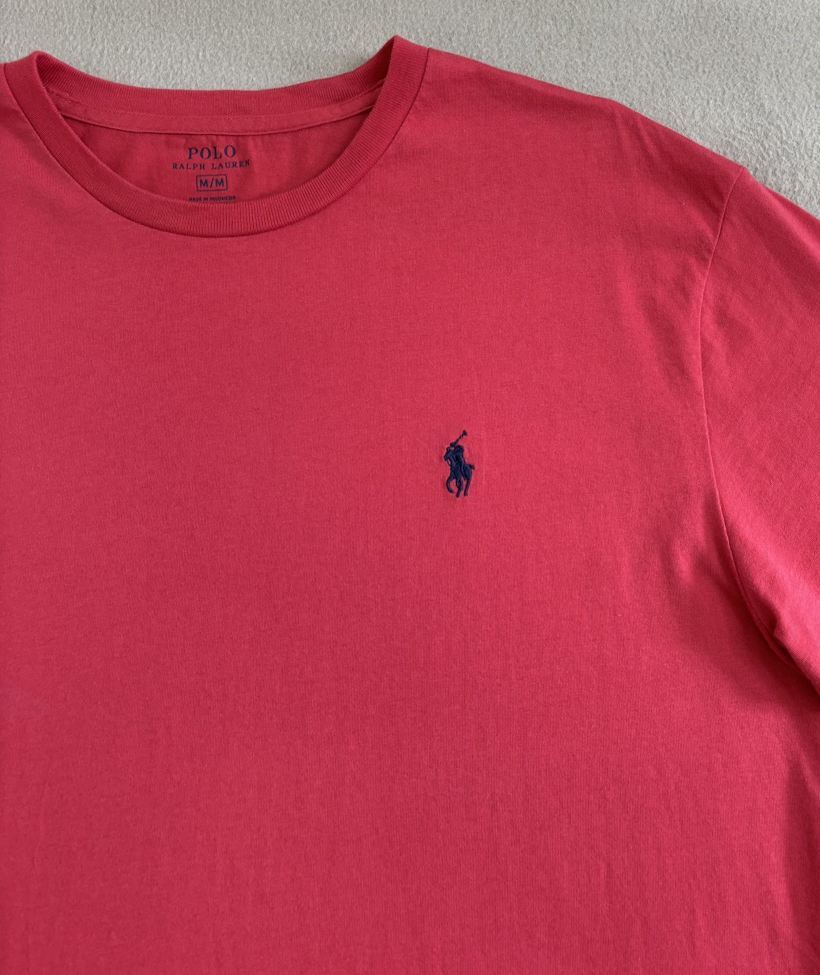 Polo Ralph Lauren Polo Ralph Lauren Red T-shirt Medium Size US M / EU 48-50 / 2 - 7 Thumbnail