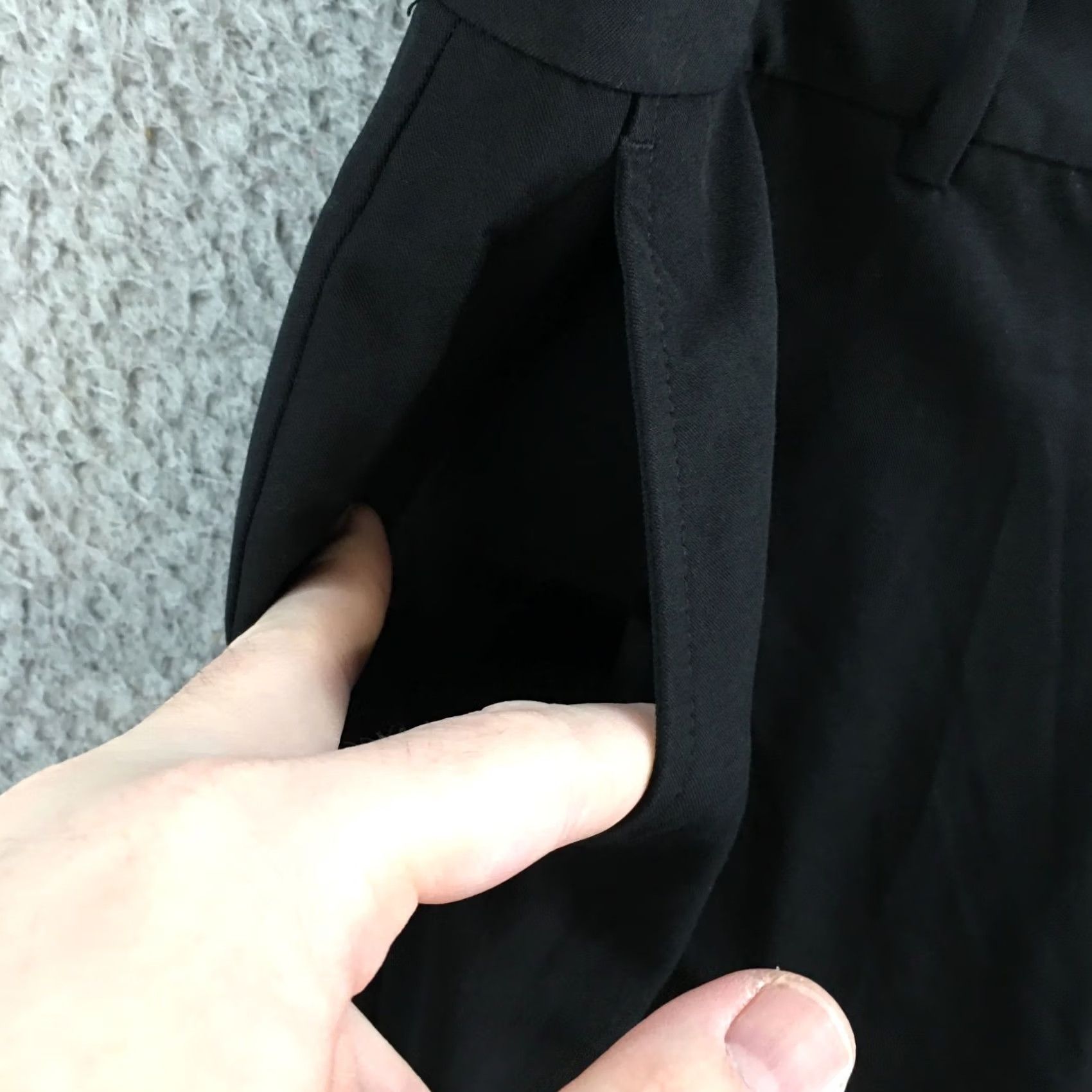 Worthington Worthington Women's Pants Dress Pants 16 Short Wide-Leg Hi-Rise Black NEW Size 38" / US 16 / IT 52 - 5 Thumbnail