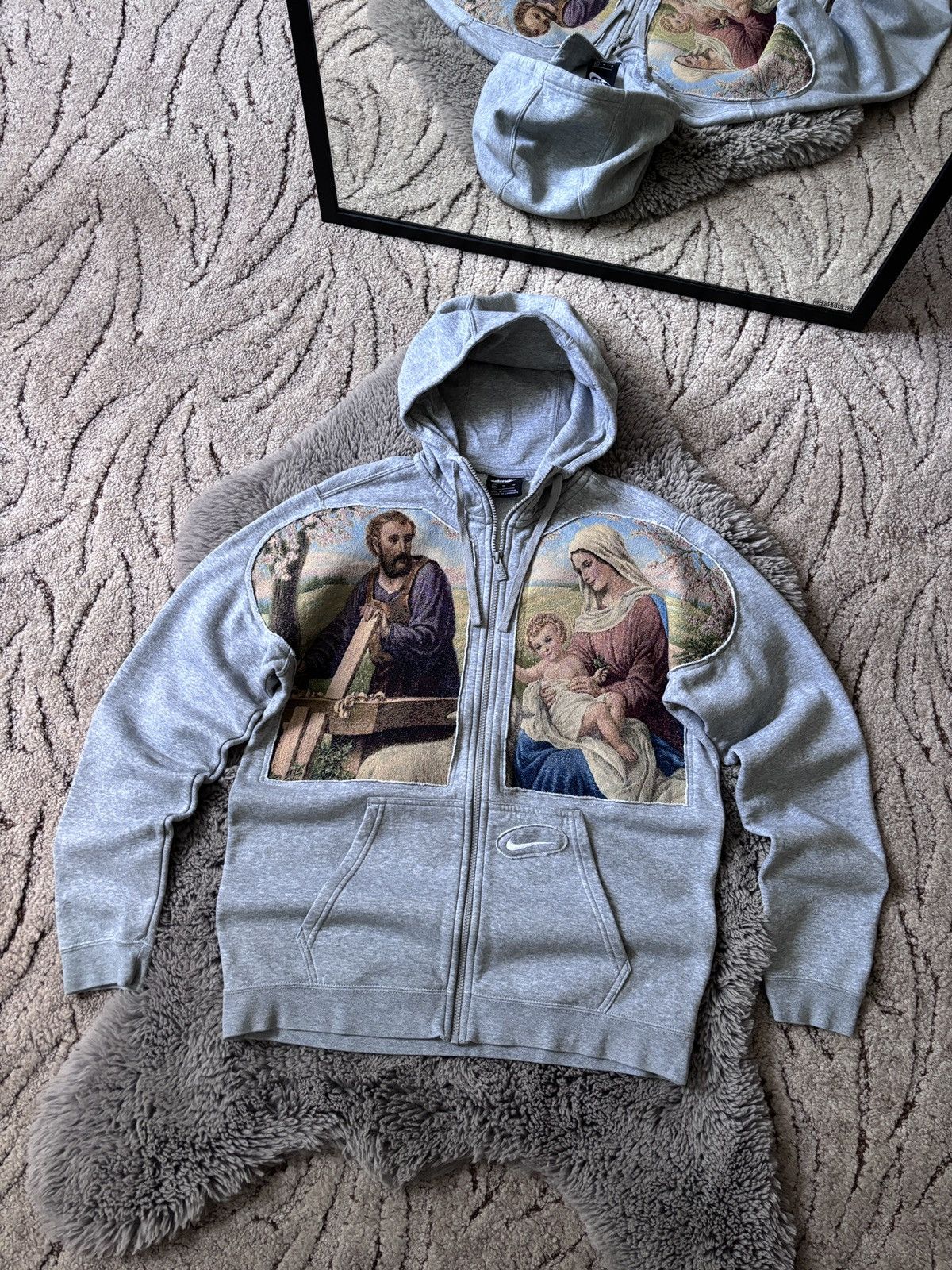 Nike Nike reworked summer vibe Junya Watanabe style angels hoodie Size US M / EU 48-50 / 2 - 2 Thumbnail