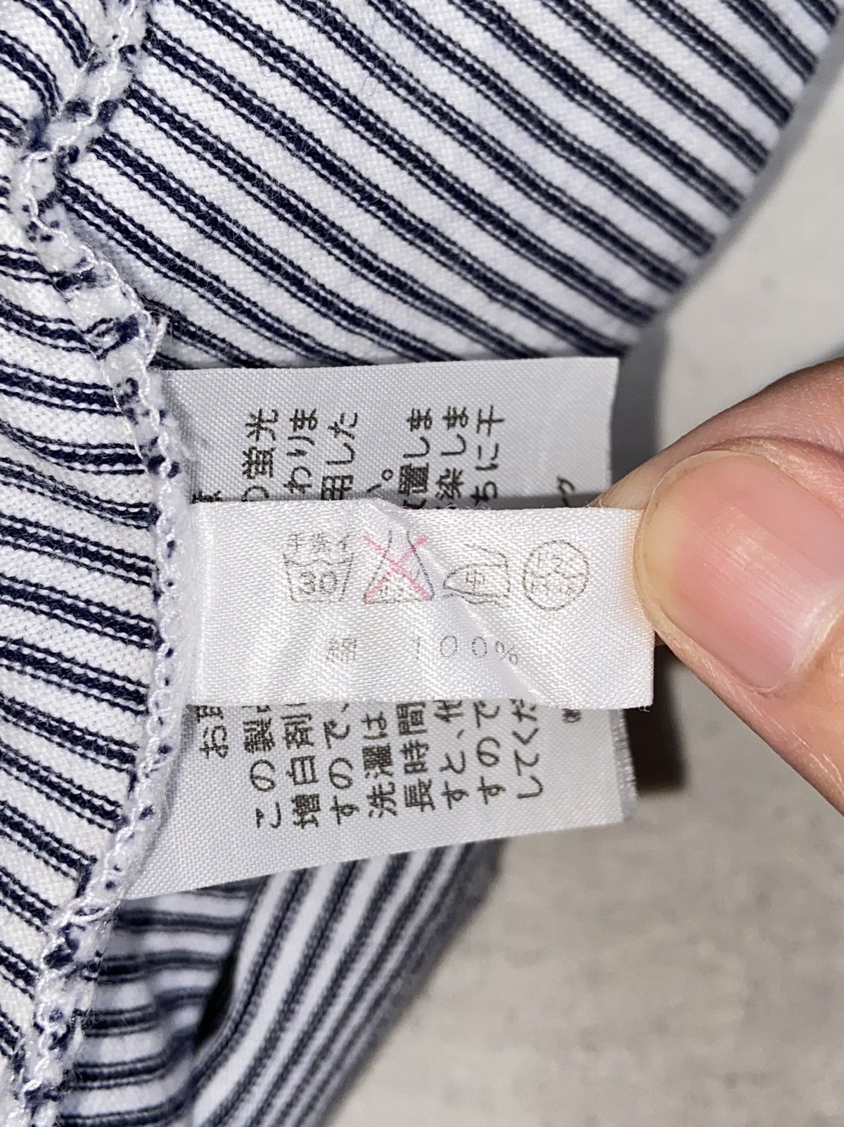 Y's × Yohji Yamamoto Y’S FOR LIVING Striped Long Cardigan Size US S / EU 44-46 / 1 - 16 Thumbnail