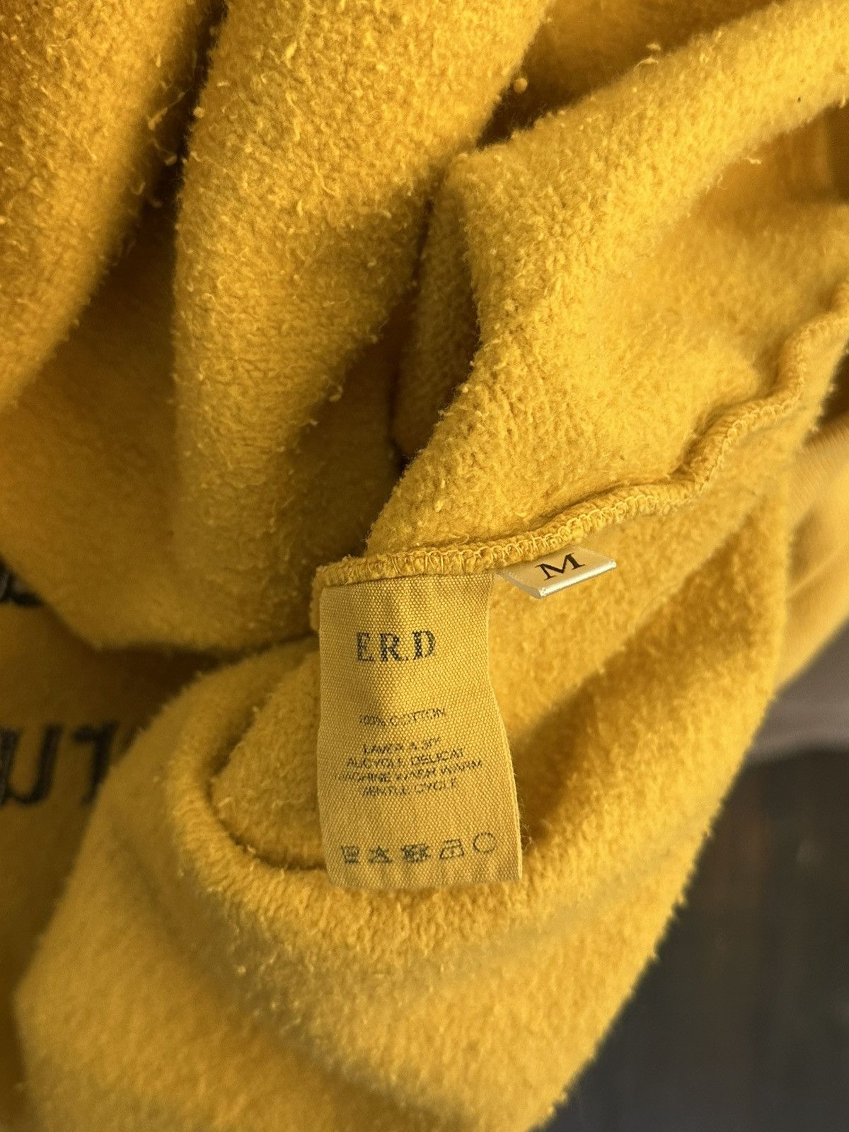 Enfants Riches Deprimes ERD DIVORCE HOODIE YELLOW SZ M Size US M / EU 48-50 / 2 - 5 Thumbnail
