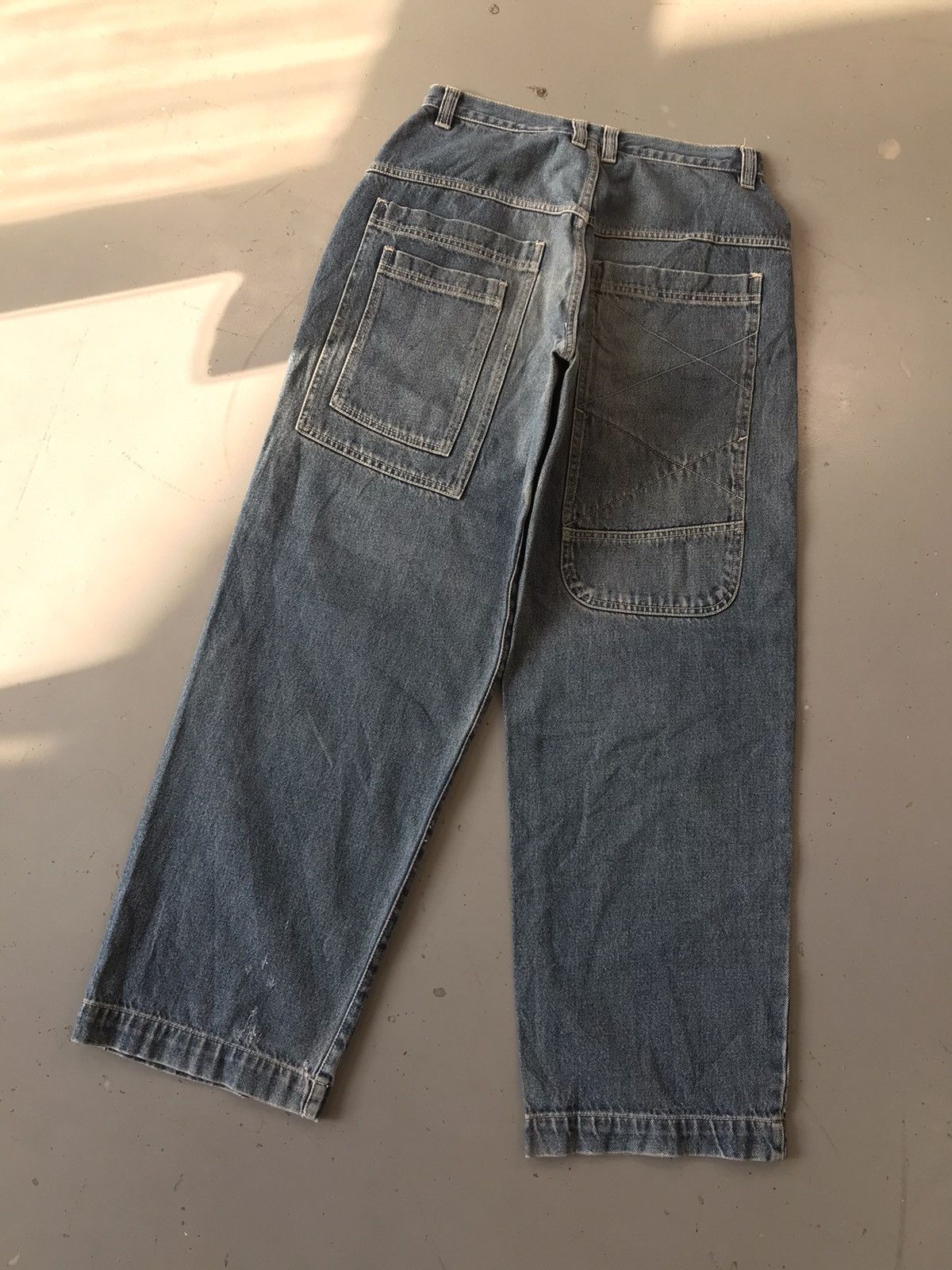 JNCO × Southpole × Vintage Vintage rotation big pocket Y2K denim Size US 30 / EU 46 - 8 Thumbnail