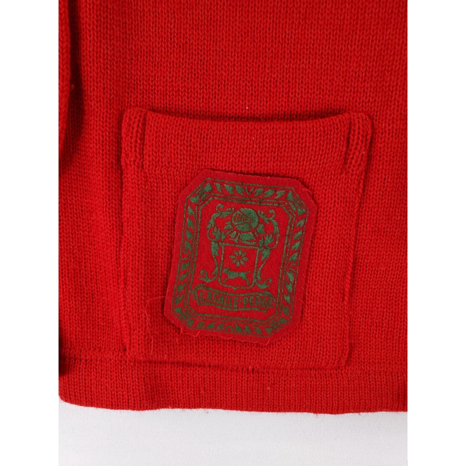 Imperial VINTAGE Imperial Cardigan 50s 60s Wool Red LaSalle Peru Mens 44 Red Imperial VTG 50s 60s 100% Worsted Wool Cardigan LaSalle Peru Mens 44 Size US XXL / EU 58 / 5 - 3 Thumbnail