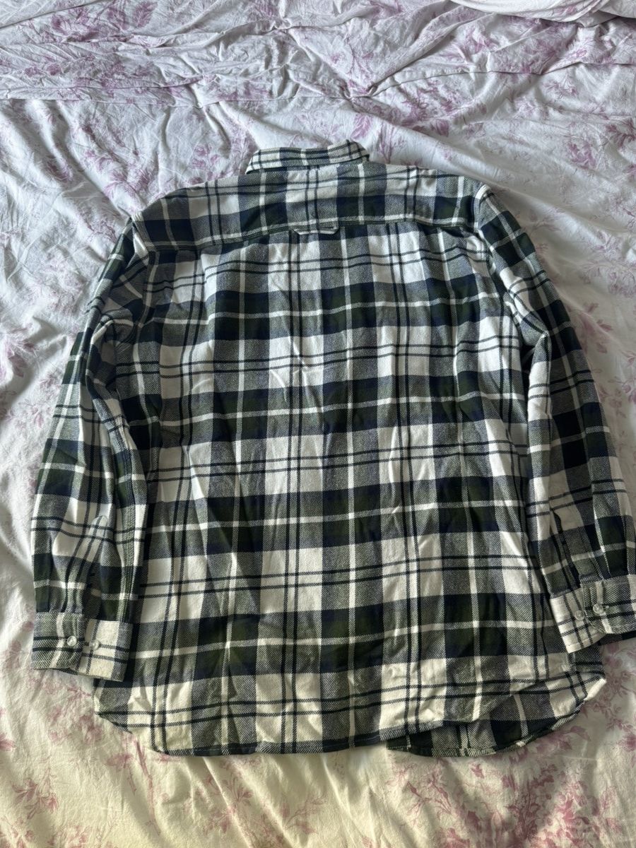 Only NY Oversized Pocket Plaid Shirt Size US L / EU 52-54 / 3 - 5 Thumbnail